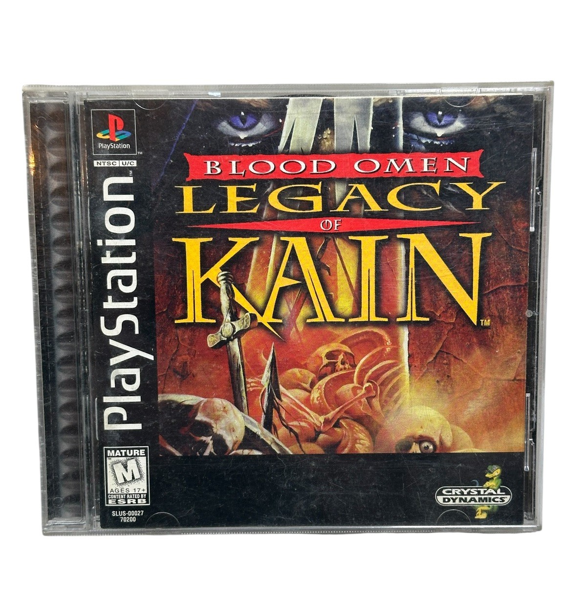 Blood Omen: Legacy of Kain (Sony PlayStation 1, 1997) Complete and Tested