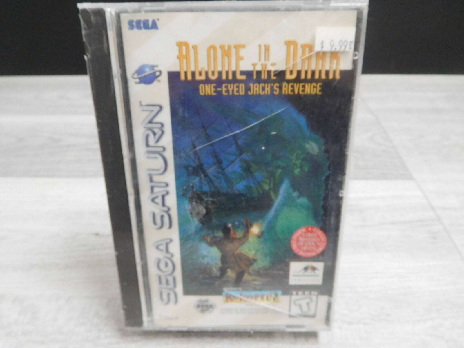 NEW SEALED Authentic Alone In The Dark One Eyed Jack’s Revenge Sega Saturn 1996