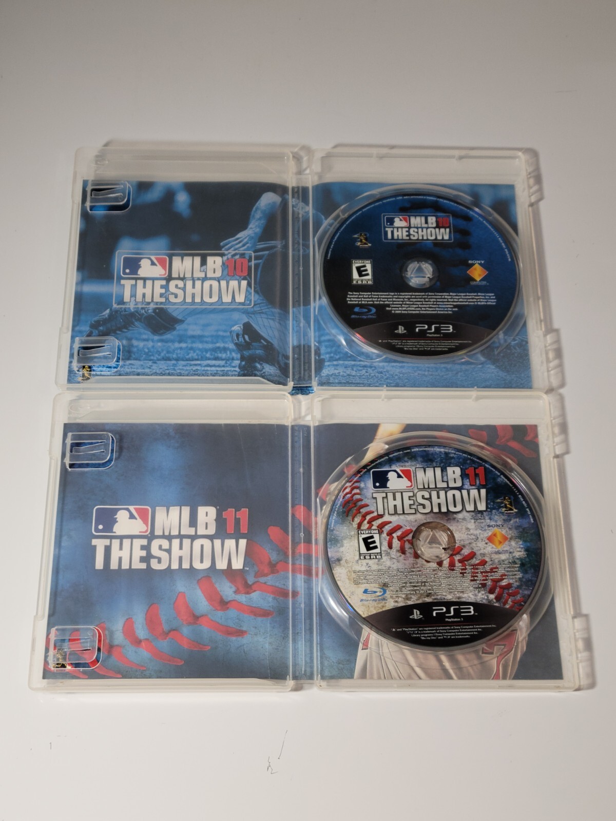 Lot PS3 MLB The Show 10 11 12 Major League Baseball 2k12 Bundle PlayStation 3