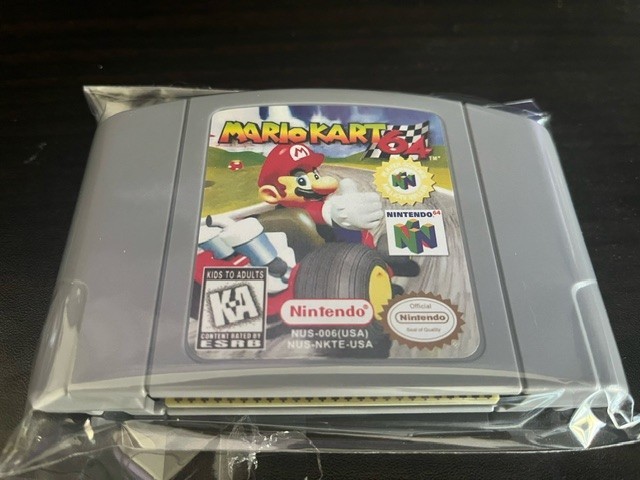 Mario Kart 64 (Nintendo N64, 1997) – NUS-006