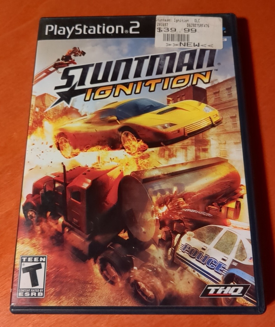 Stuntman Ignition Sony PlayStation 2 PS2 THQ Havok paradigm entertainment