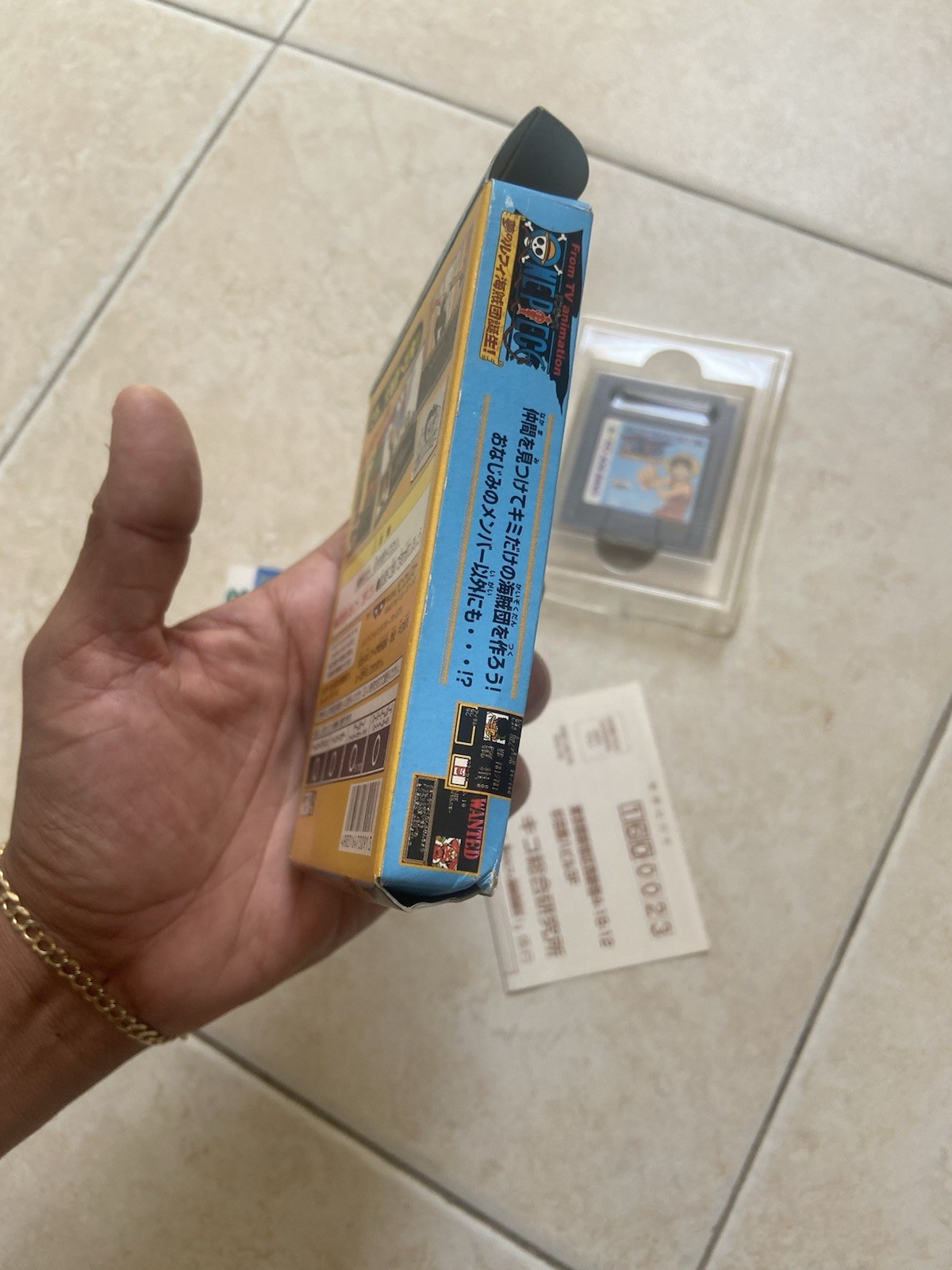 One Piece: The birth of the dream Luffy Pirates! For Game Boy Color 2000-CIB