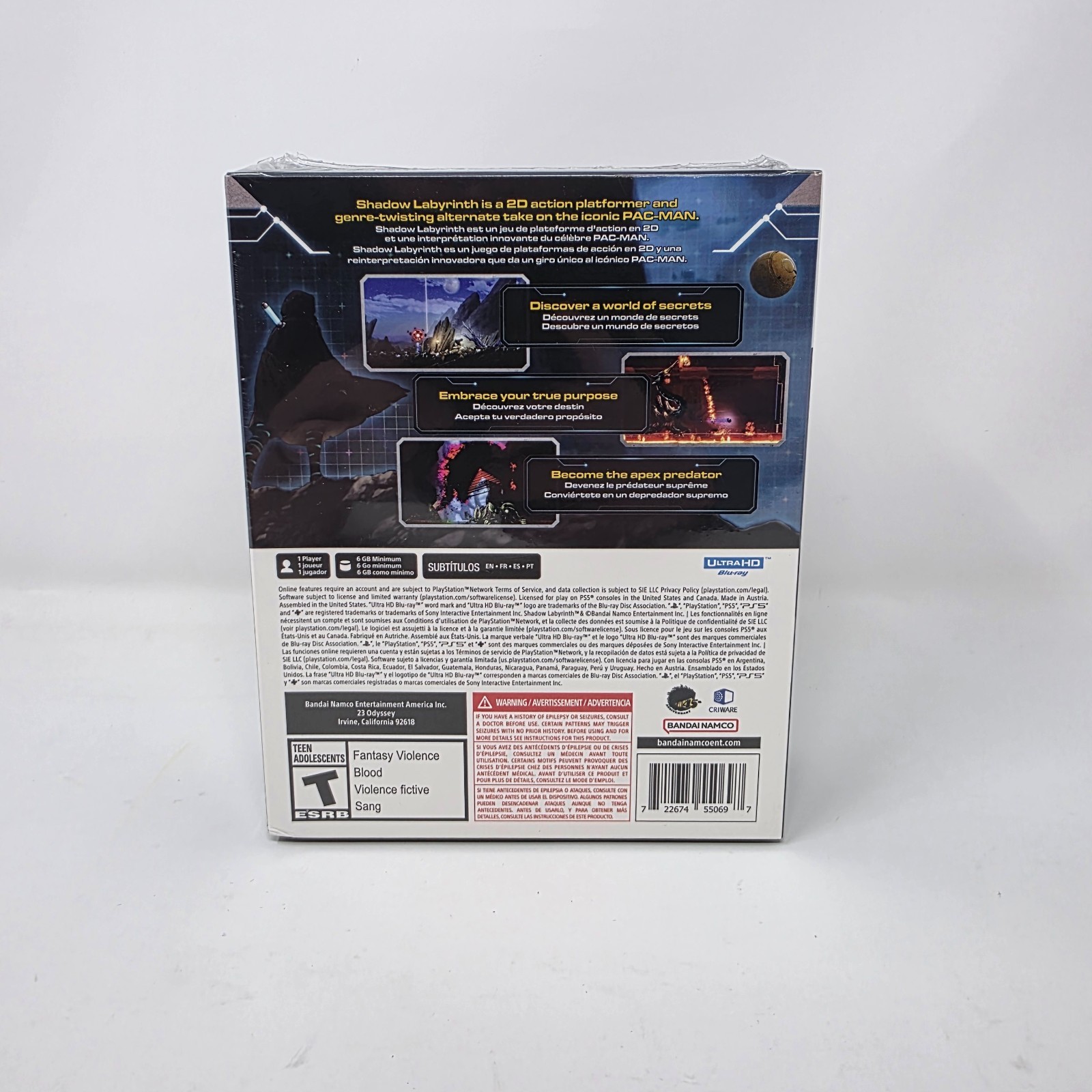 PS5 Shadow Labyrinth Collector’s Edition PlayStation 5 Physical Disc Art Journal