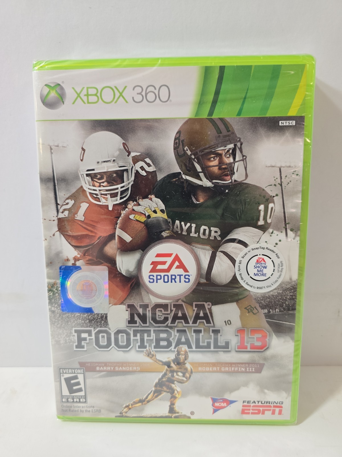 NCAA Football 13 (Xbox 360) BRAND NEW/FACTORY SEALED! SHIPS FREE TODAY 🔥