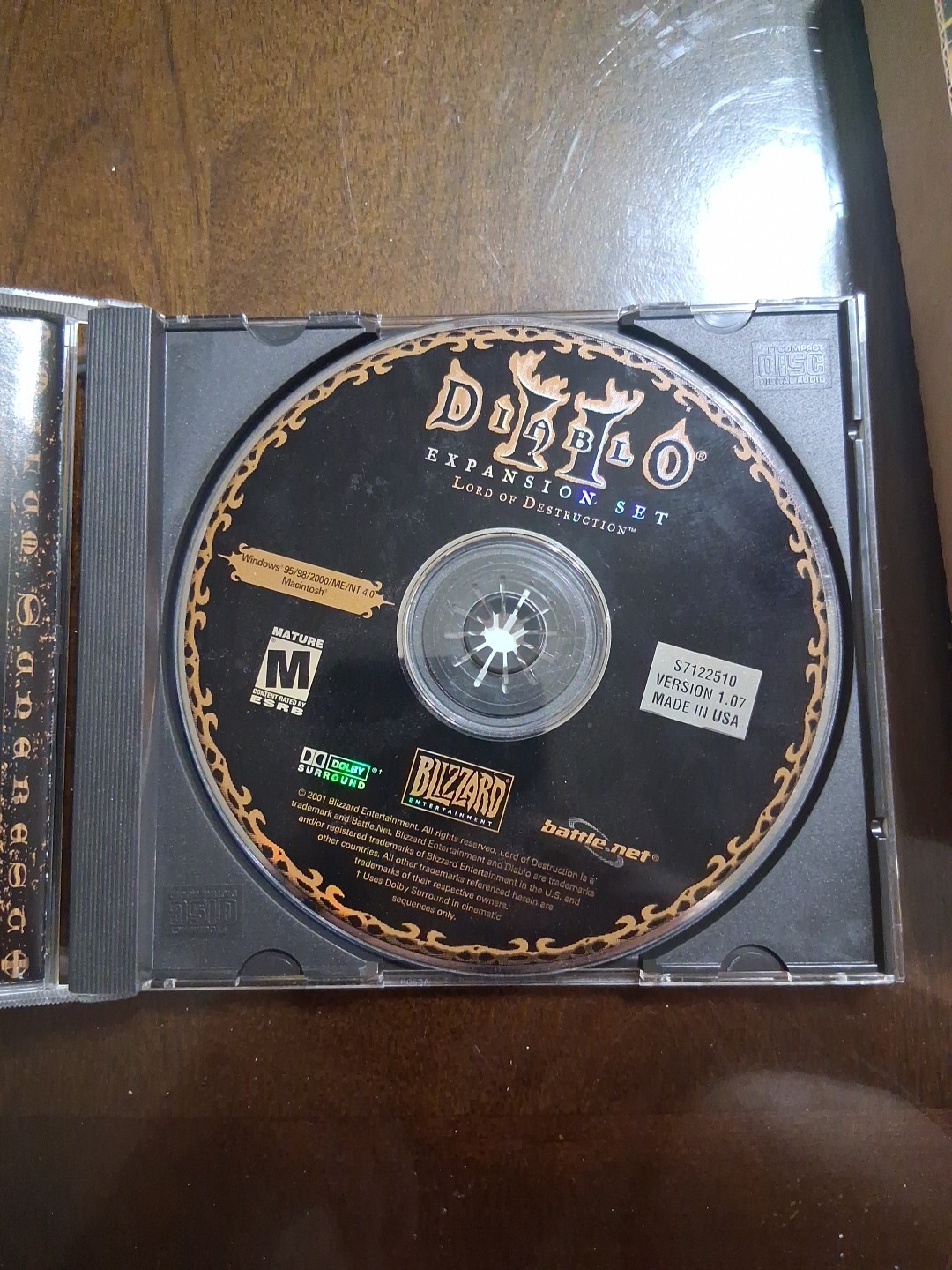 2000 Diablo II Lord of Destruction+ Expansion (2001) Blizzard Big Box+Guide PC!