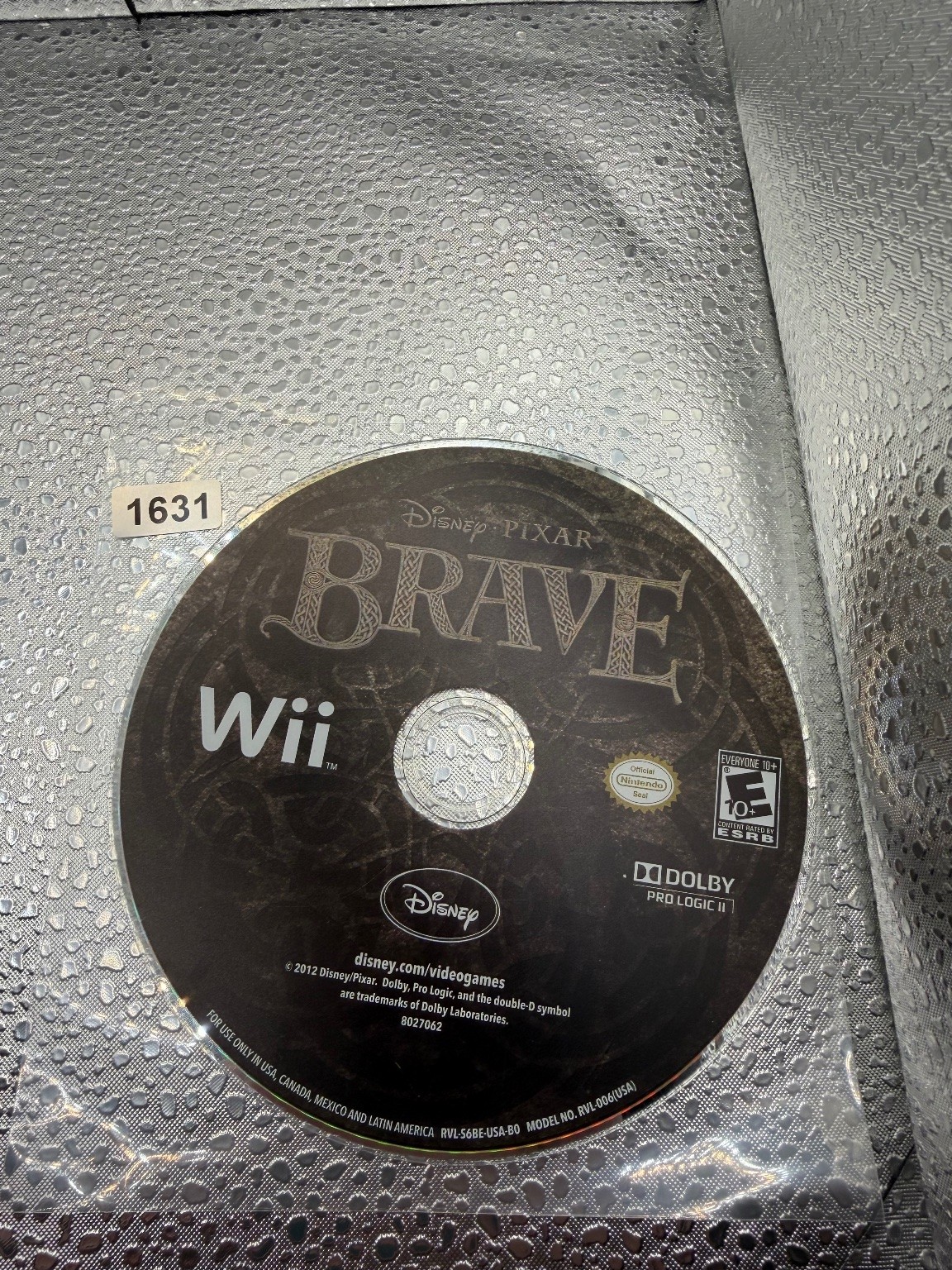 Disney Pixar Brave Wii Video Game Action Adventure Family Kids E10+