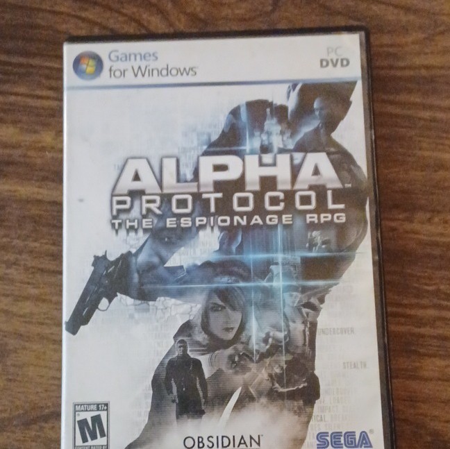 SEGA Alpha Protocol PC DVD Espionage RPG Game, Manual, Multiplayer
