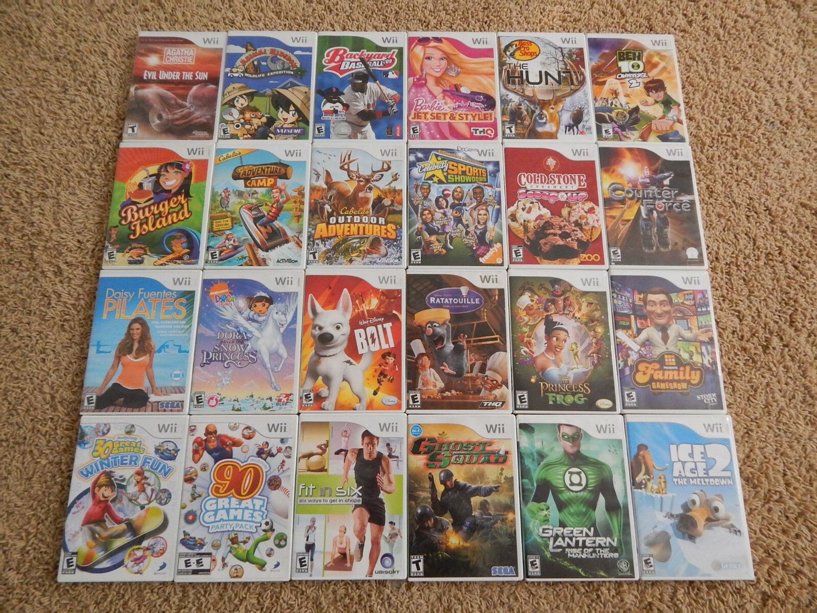 Nintendo Wii Games! You Choose from Selection! $6.95 Each! Buy 3 Get 4th FREE!