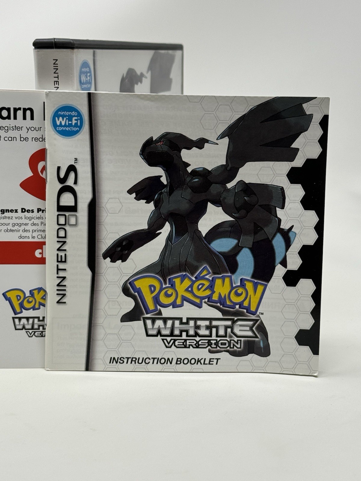 Pokemon White Version Nintendo DS Complete CIB with All Inserts Authentic Clean