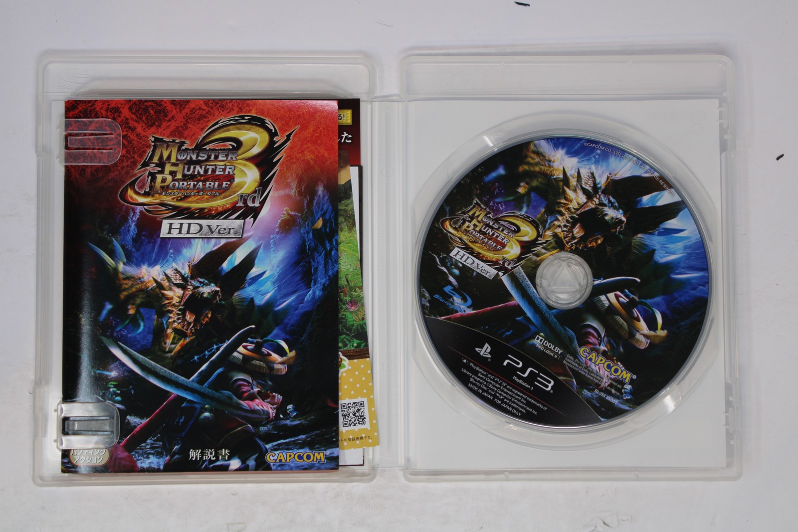 Monster Hunter Portable 3rd HD Ver. PS3 JPN (Region Locked)