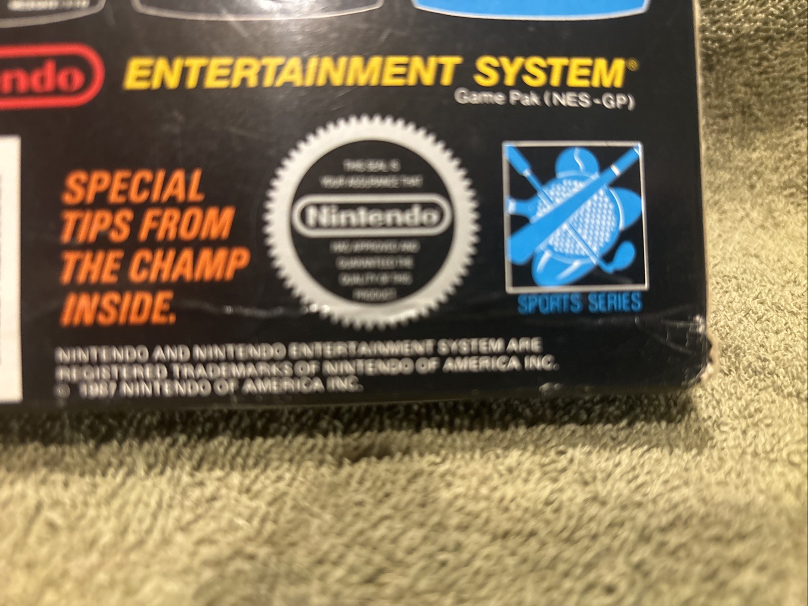 NES Nintendo Mike Tyson’s Punch-Out CIB Box Manual Authentic