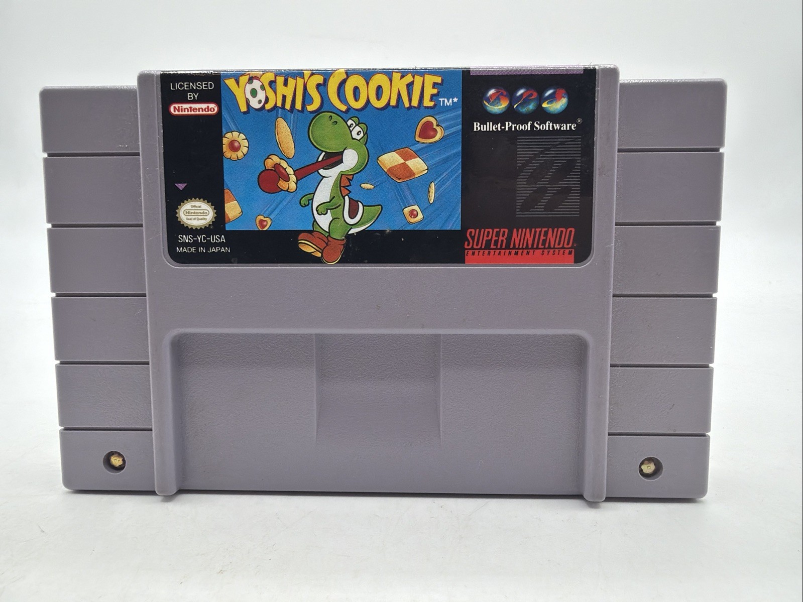Yoshi’s Cookie (Super Nintendo SNES, 1993) Cartridge Only