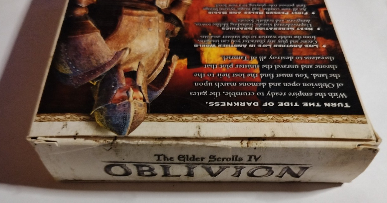 The Elder Scrolls IV Oblivion (PC Game, DVD-ROM, 2006) Tested. Elder Scrolls 4