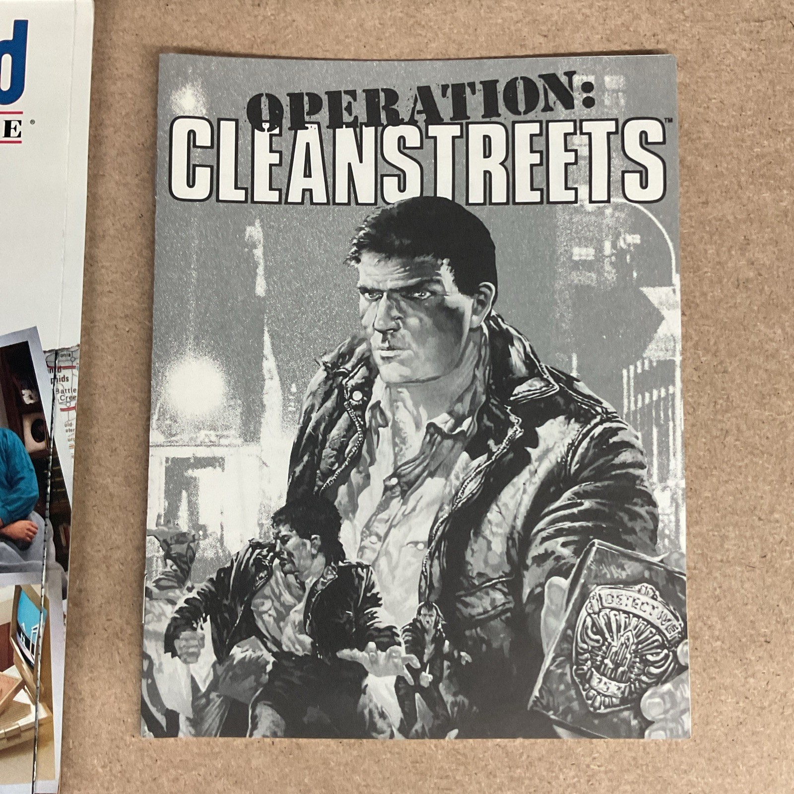 Operation Cleanstreets Big Box Atari ST 1988 Brøderbund – No Game