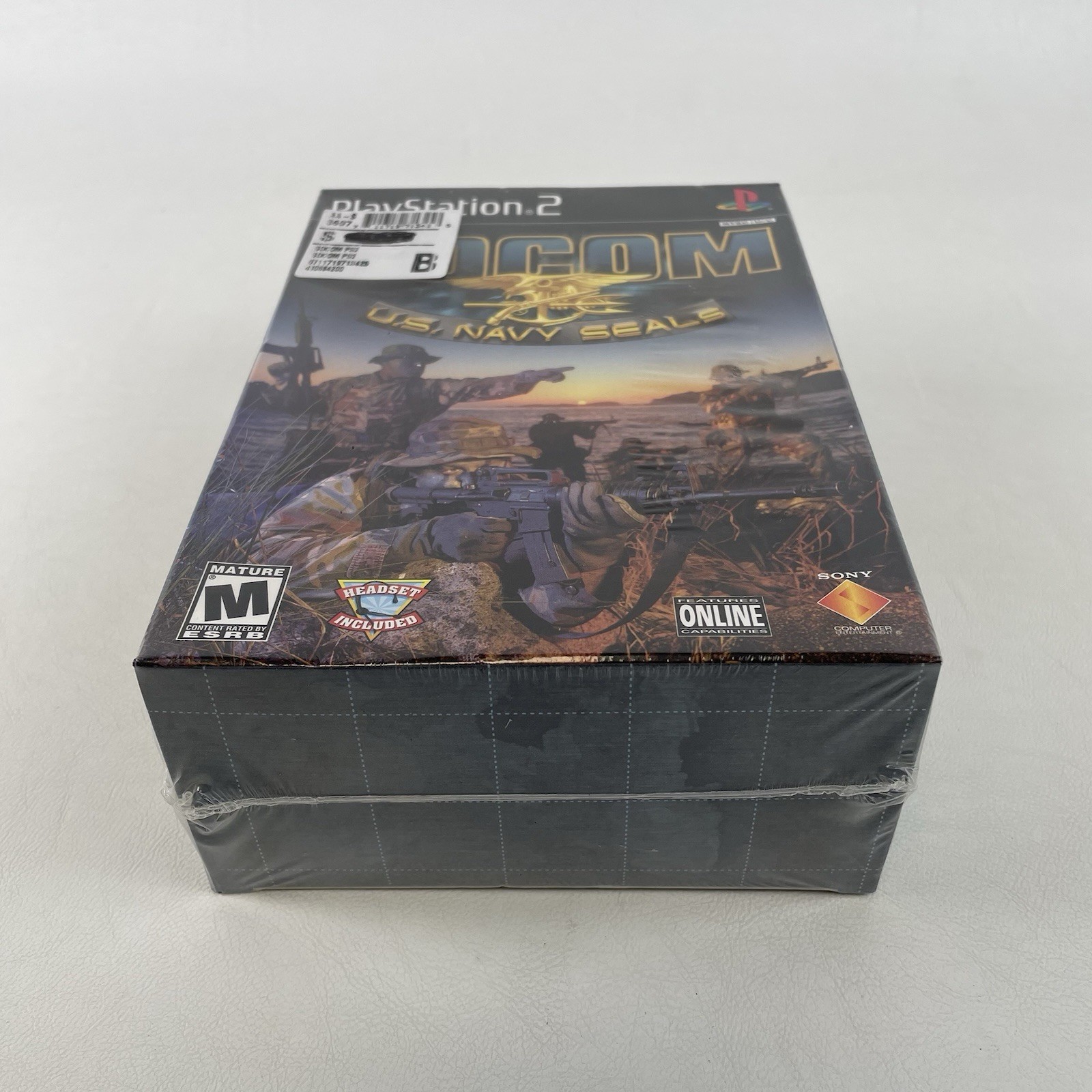 SOCOM: U.S. Navy Seals, Headset Bundle Box (PlayStation 2 PS2) BRAND NEW SEALED!