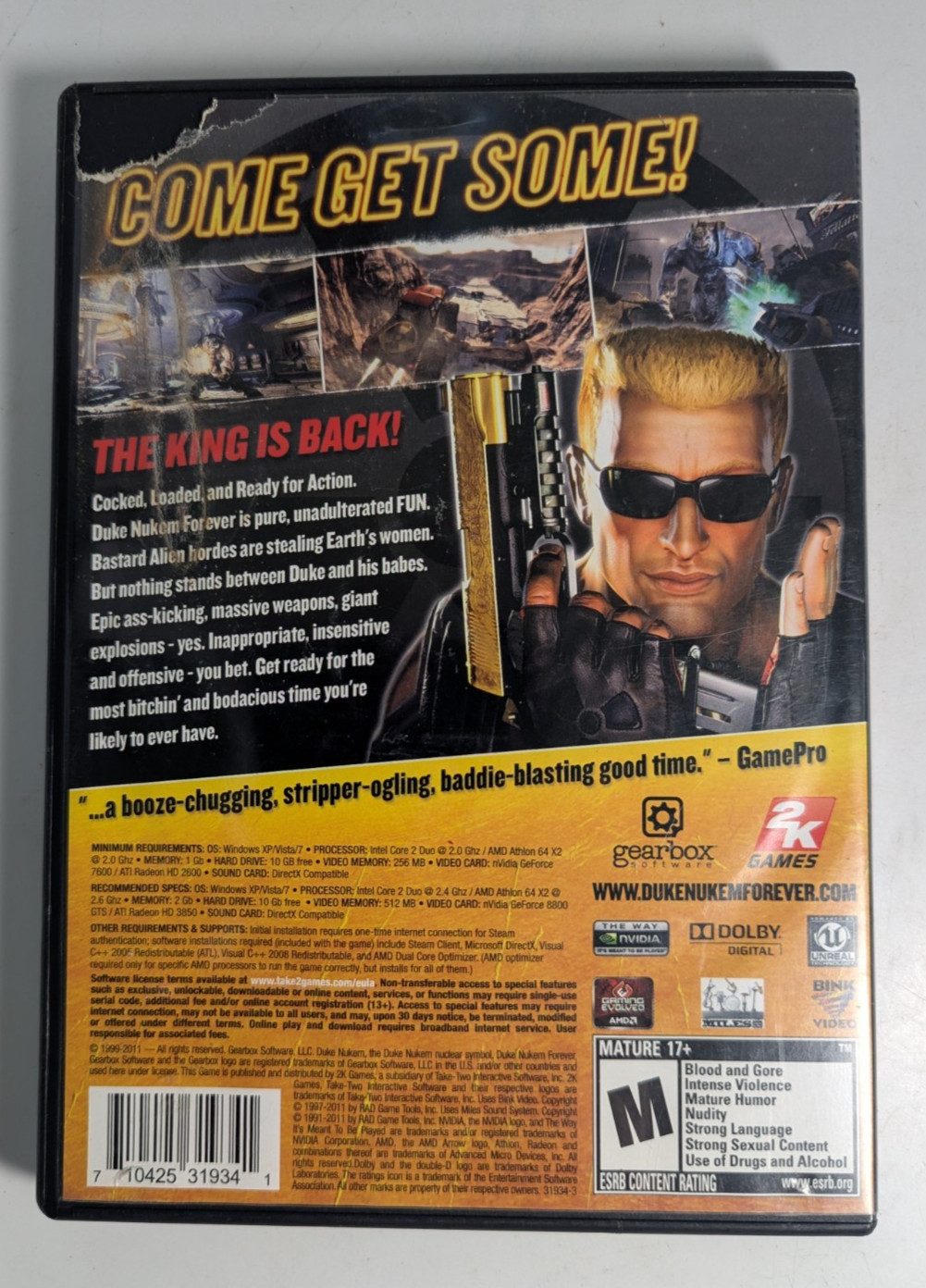Duke Nukem Forever (PC, 2011)