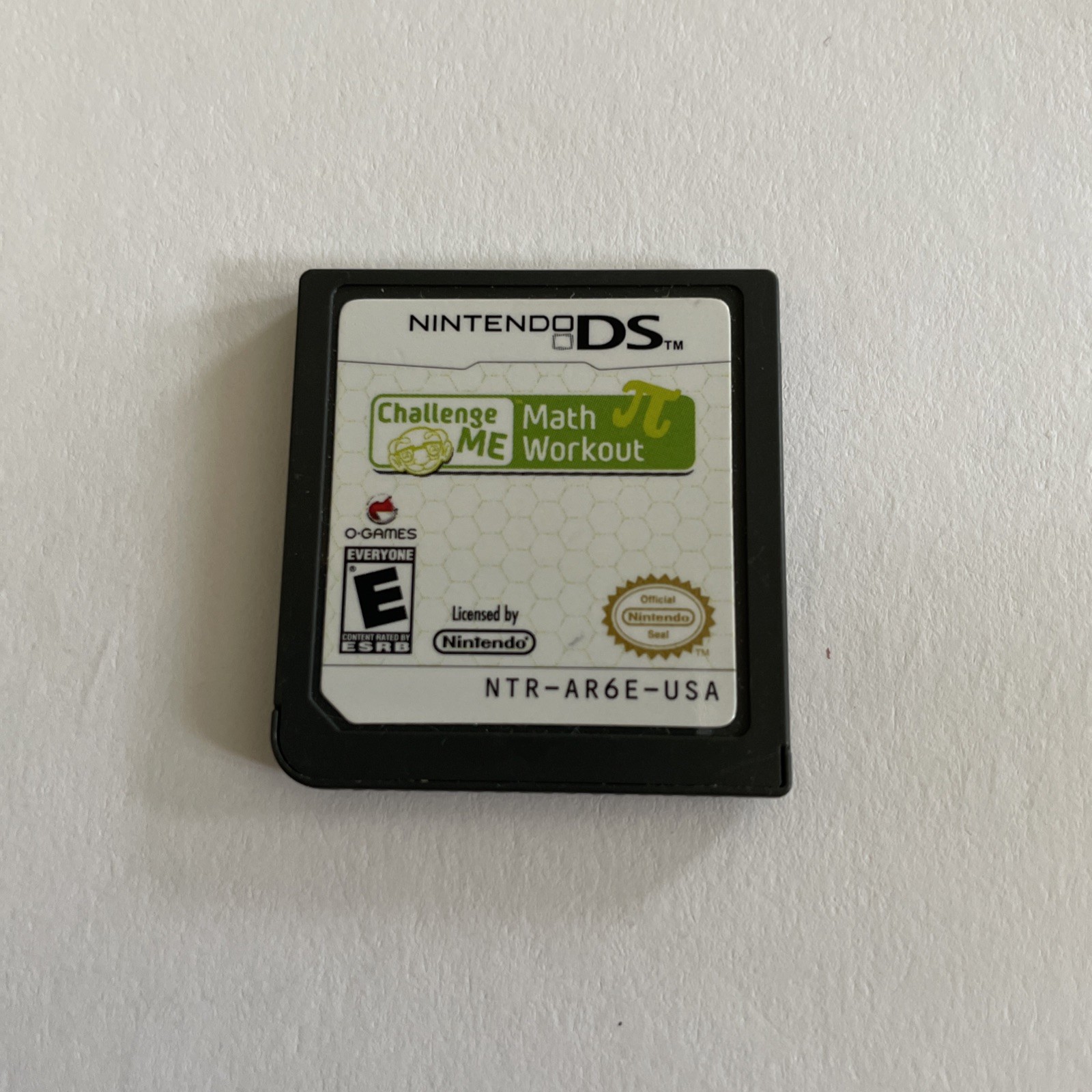 Challenge Me: Math Workout (Nintendo DS, 2009) Loose- Tested