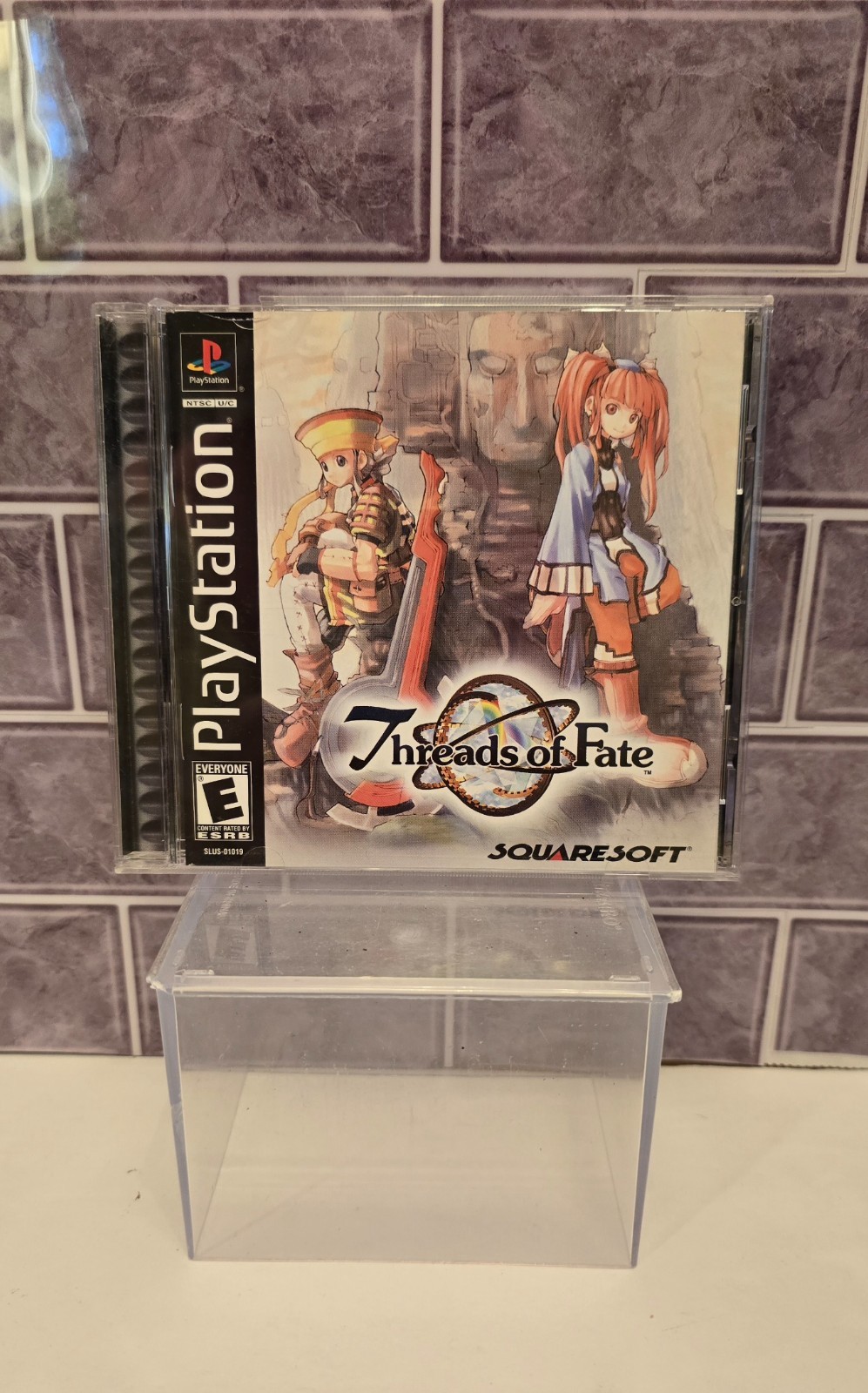 Sony PlayStation 1 Threads of Fate Authentic CIB *Tested & Working*