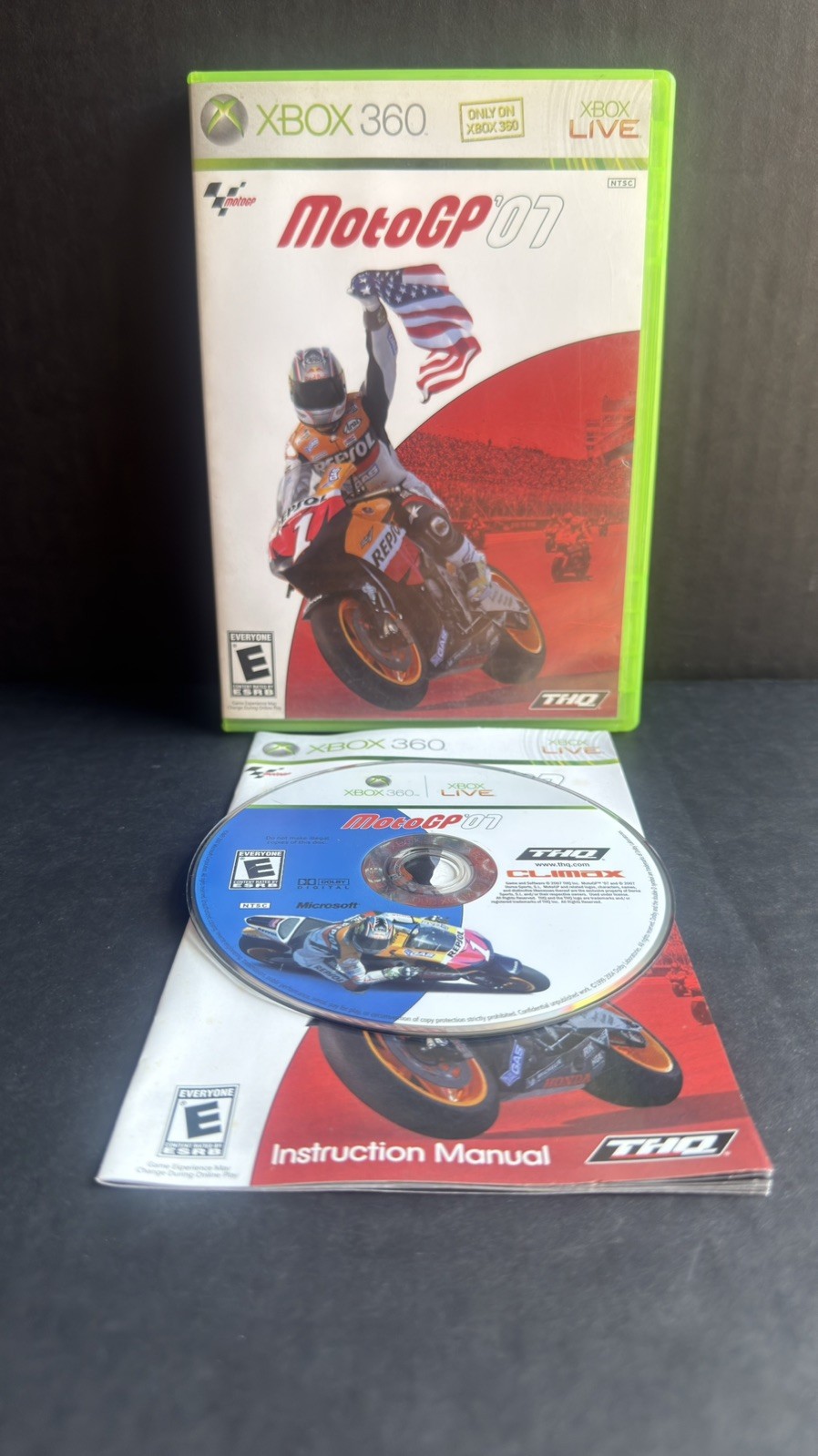 MotoGP 07 Xbox 360 CIB Complete Tested & Working