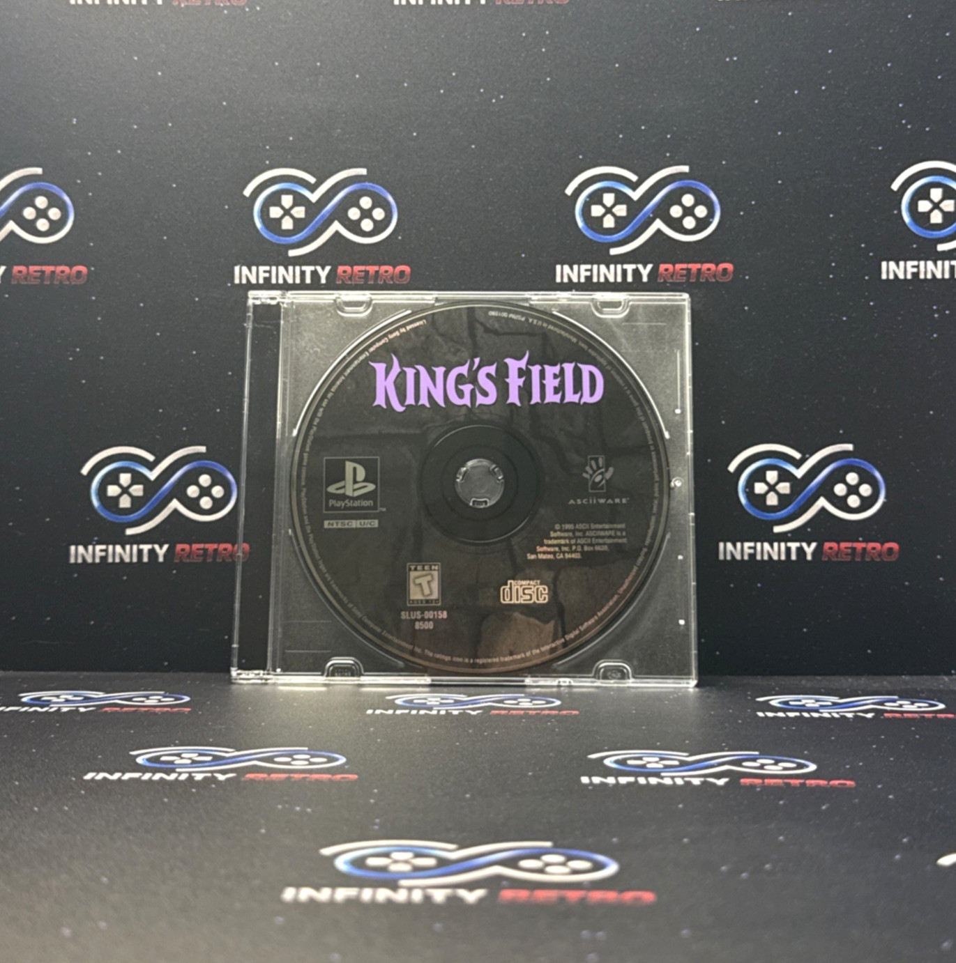 King’s Field Sony PlayStation 1 PS1 Game Disc Only Refurbished & Tested