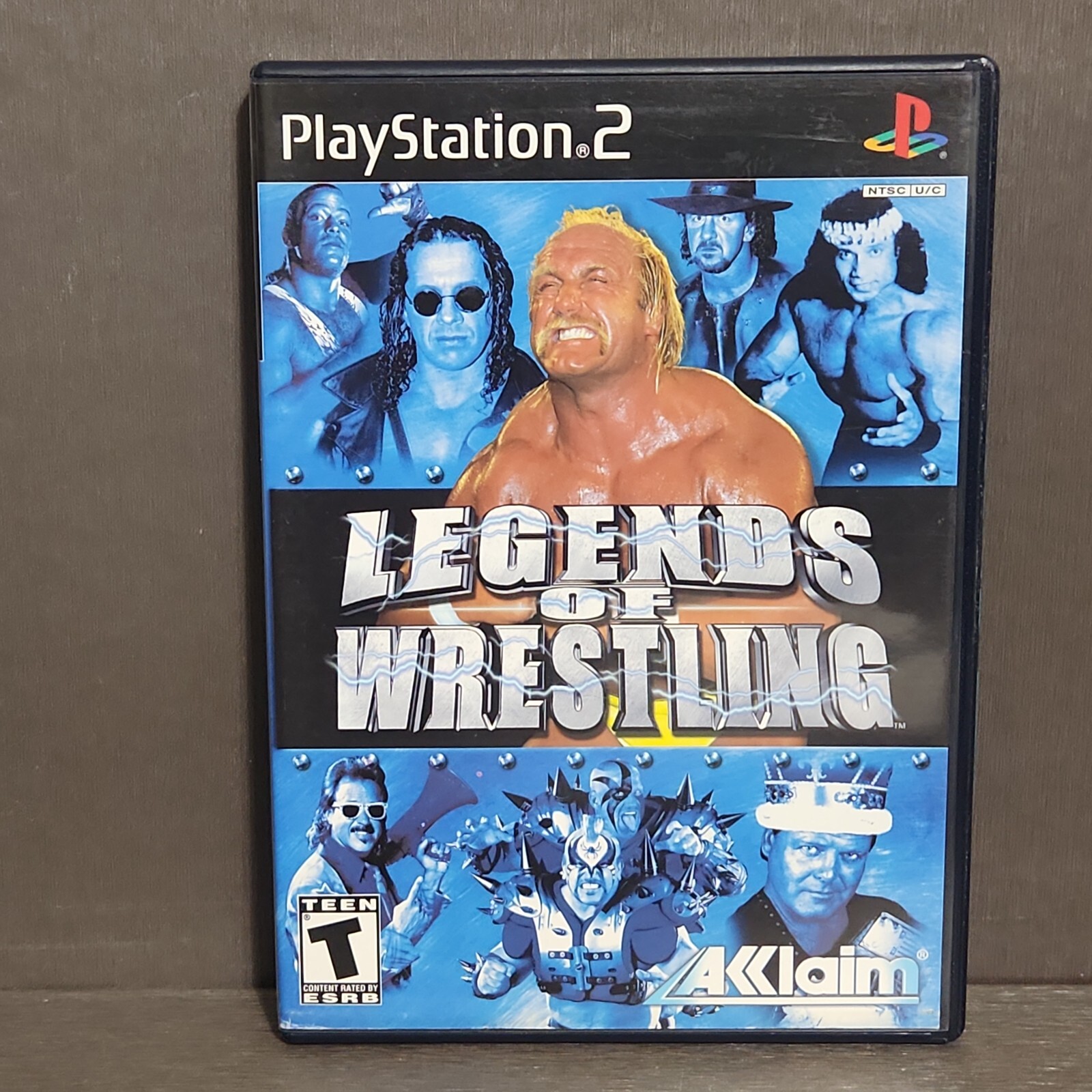 Legends of Wrestling PlayStation 2 PS2 Game CIB Hogan