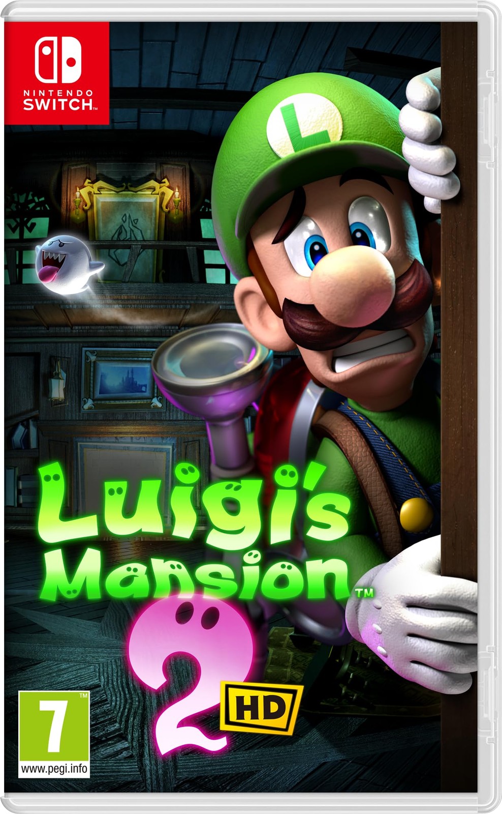 Luigi’s Mansion 2 HD for Nintendo Switch Spooky Ghost Adventure Game