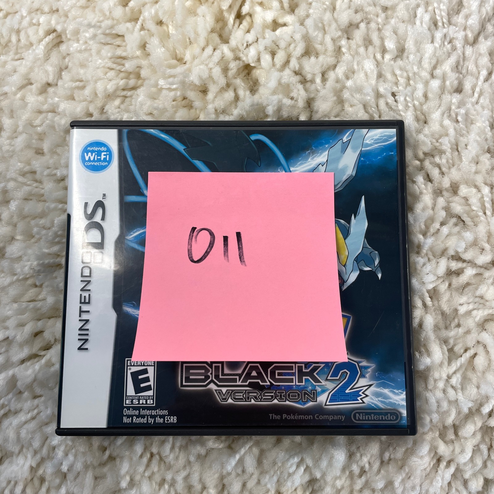 Pokémon Black Version 2 (Nintendo DS, 2012) Authentic Complete in Box CIB Tested