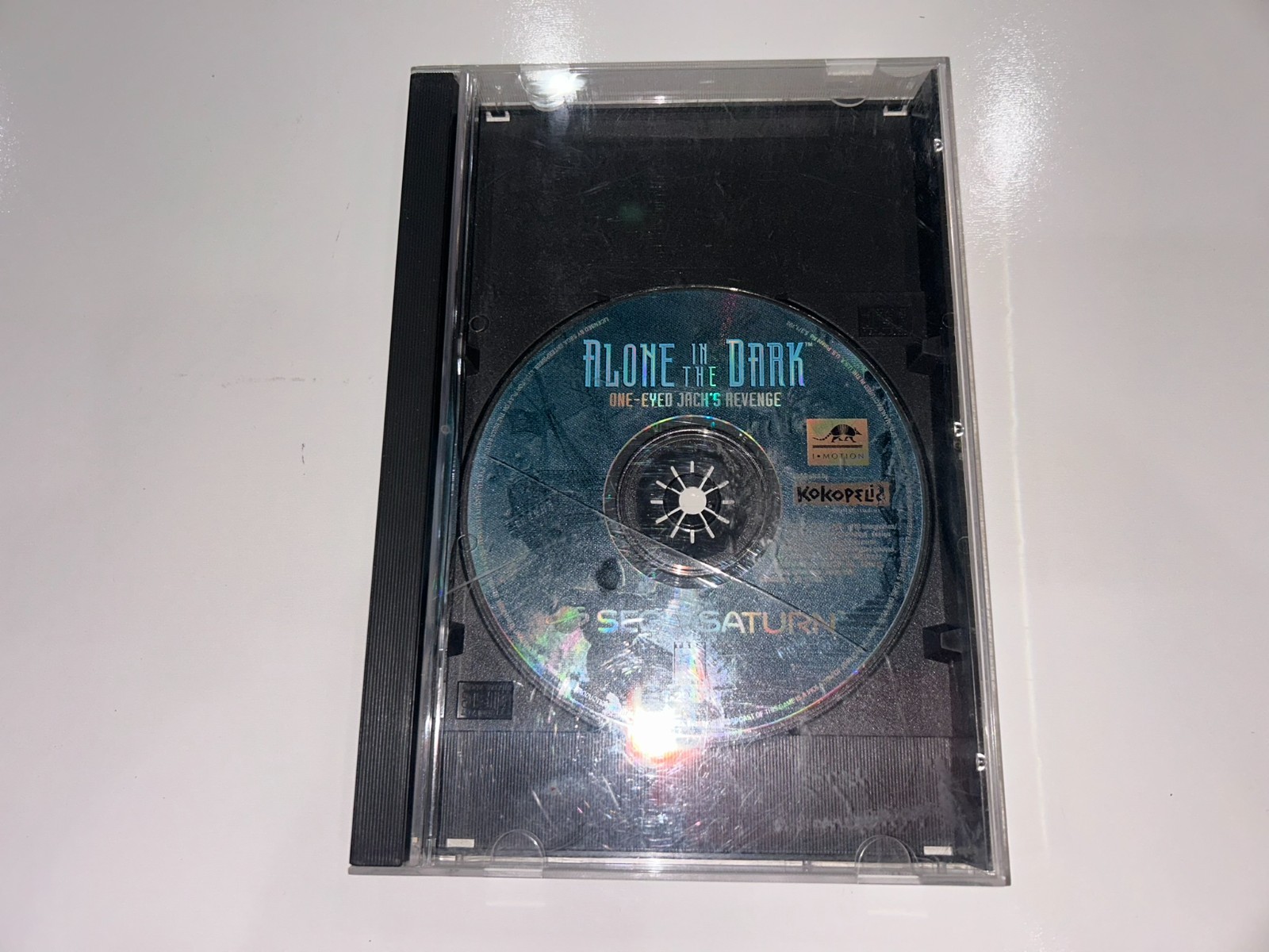 Alone in the Dark: One Eye’d Jack’s Revenge (Sega Saturn, 1996) Game in Case Exc