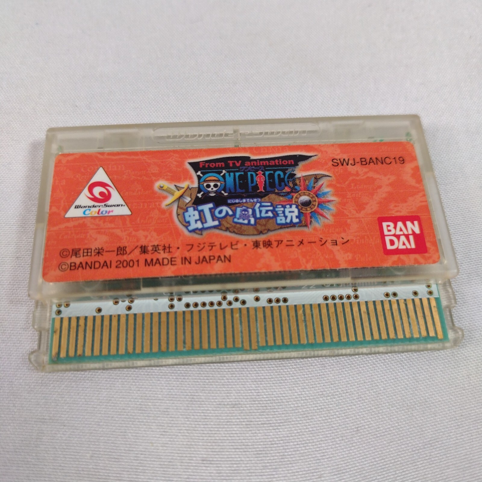 Japanese WonderSwan Color One Piece Treasure Niji no Shima Densetsu WSC Japan