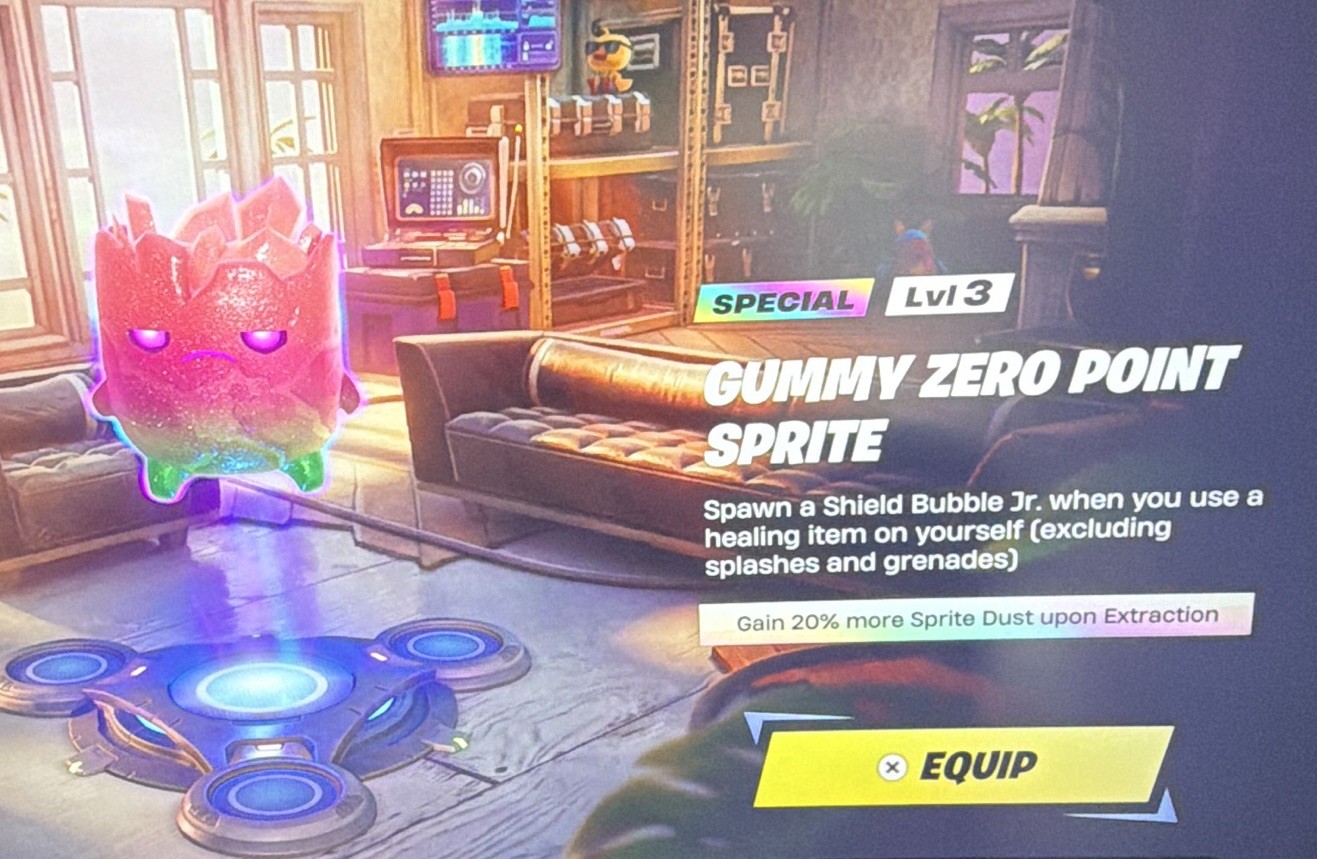 Fortnite Gummy Zero Point Sprite (Special lvl 3)