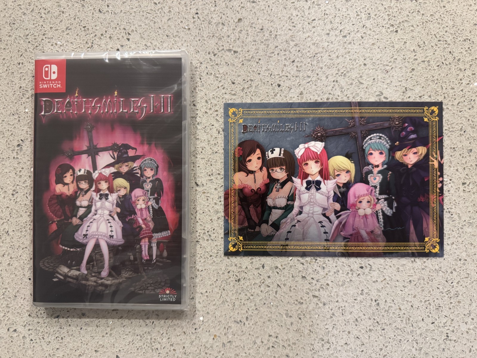 DEATHSMILES 1 + 2 Strictly Limited Games #56 Nintendo Switch 2150/2800 BRAND NEW