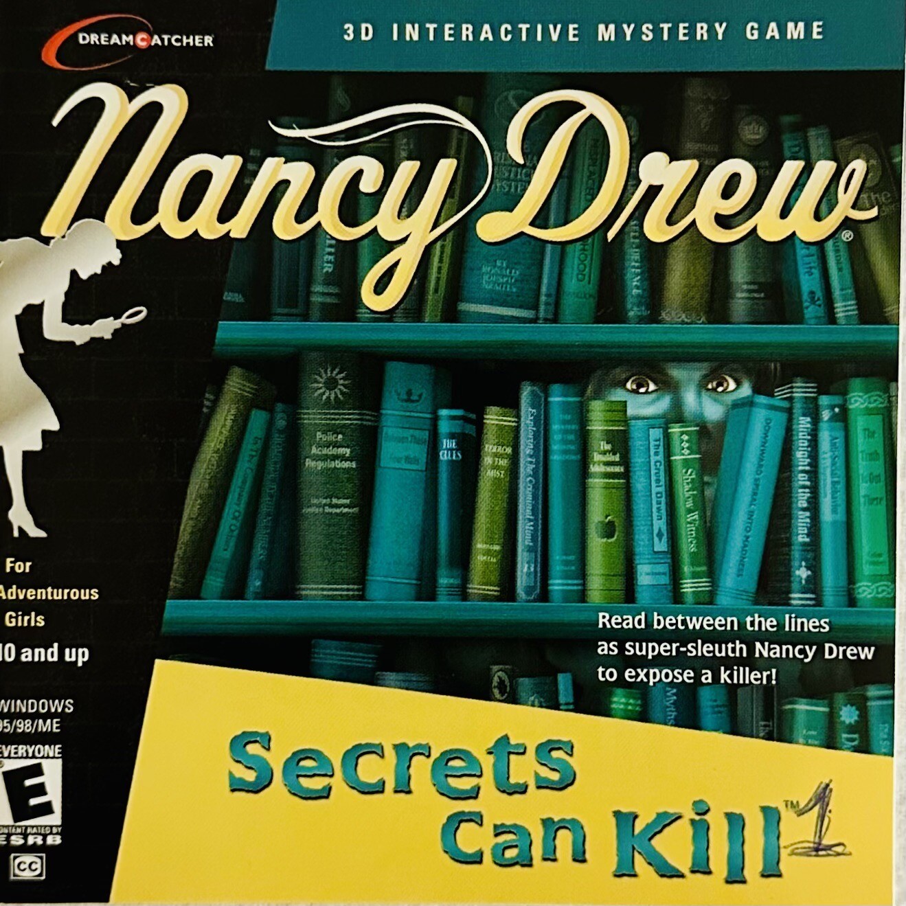 Nancy Drew: Secrets Can Kill 2 Disc (PC, 2001) No Case