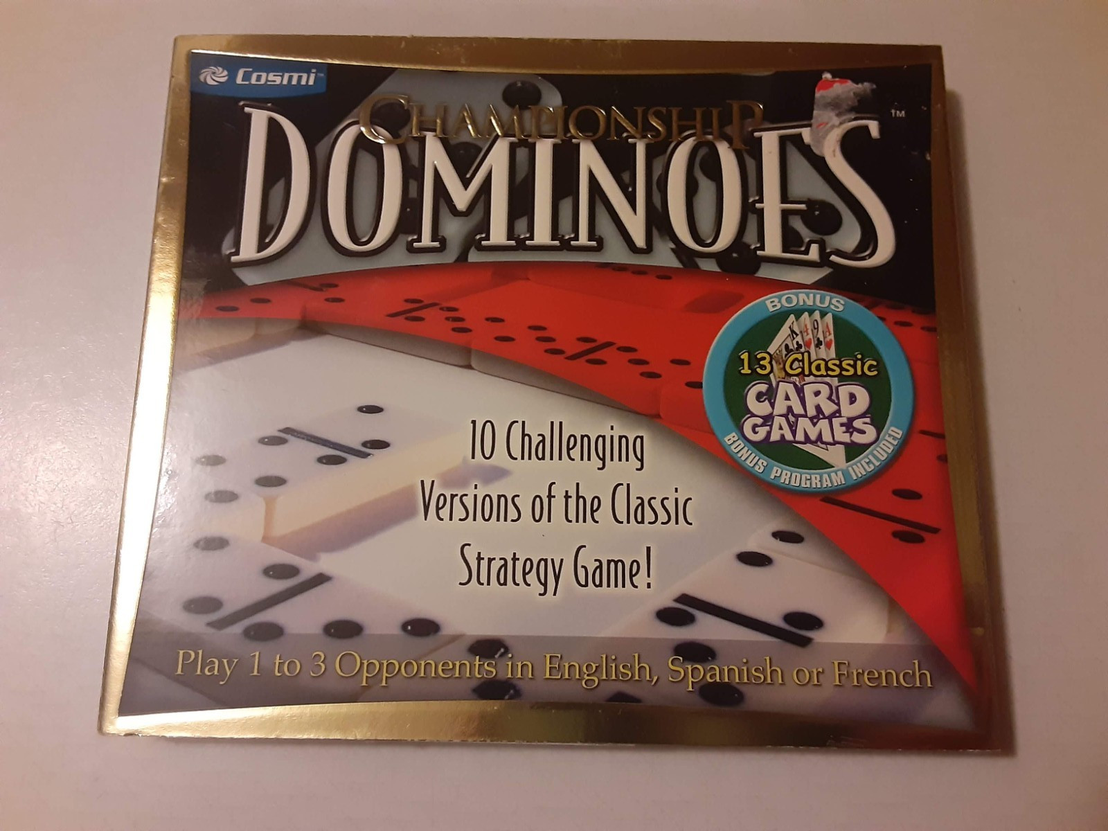 2005 CHAMPIONSHIP DOMINOES (Cosmi) PC CD-ROM Windows