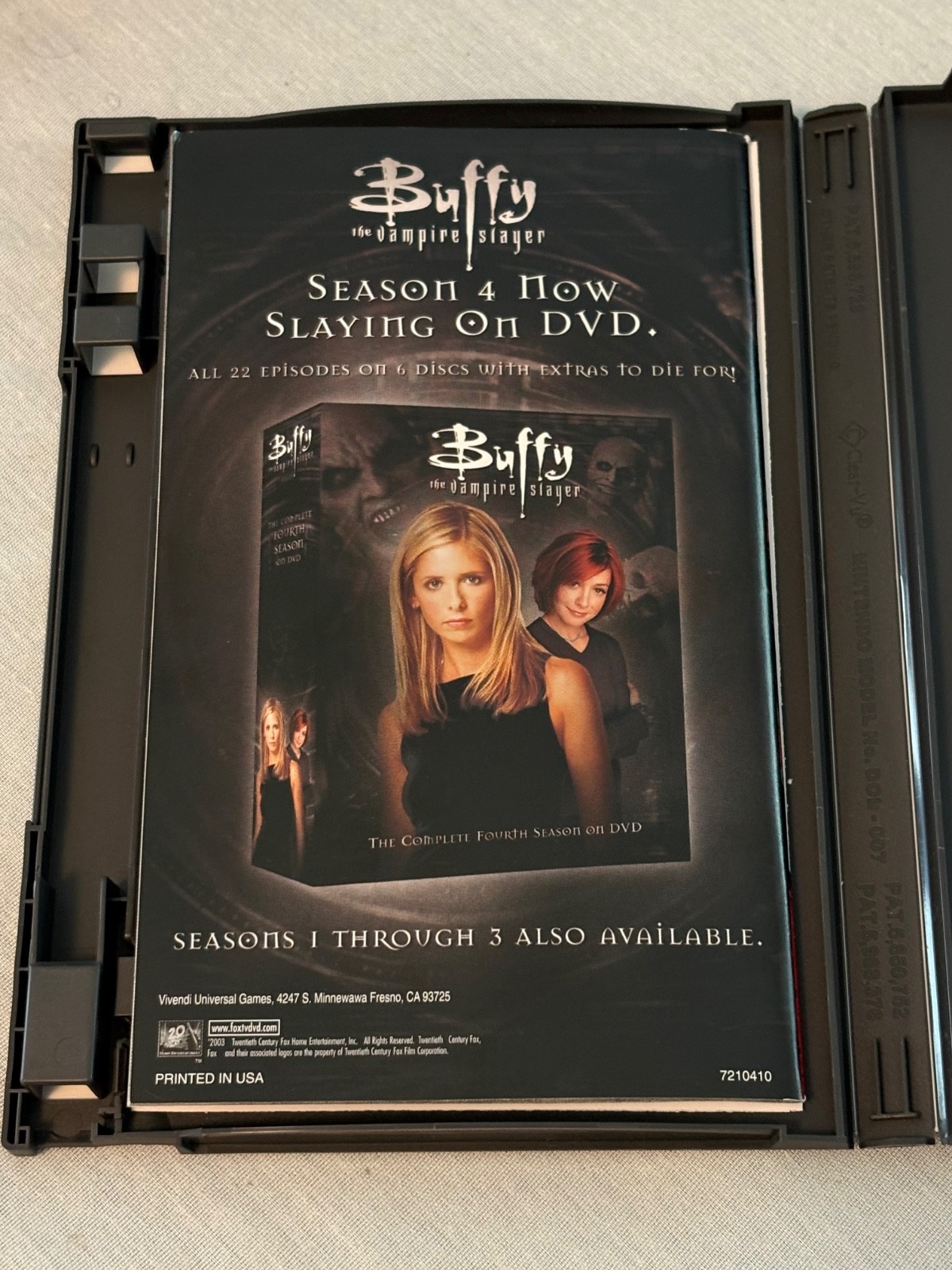 Buffy the Vampire Slayer: Chaos Bleeds (Nintendo GameCube) CIB w/ Reg Card NICE