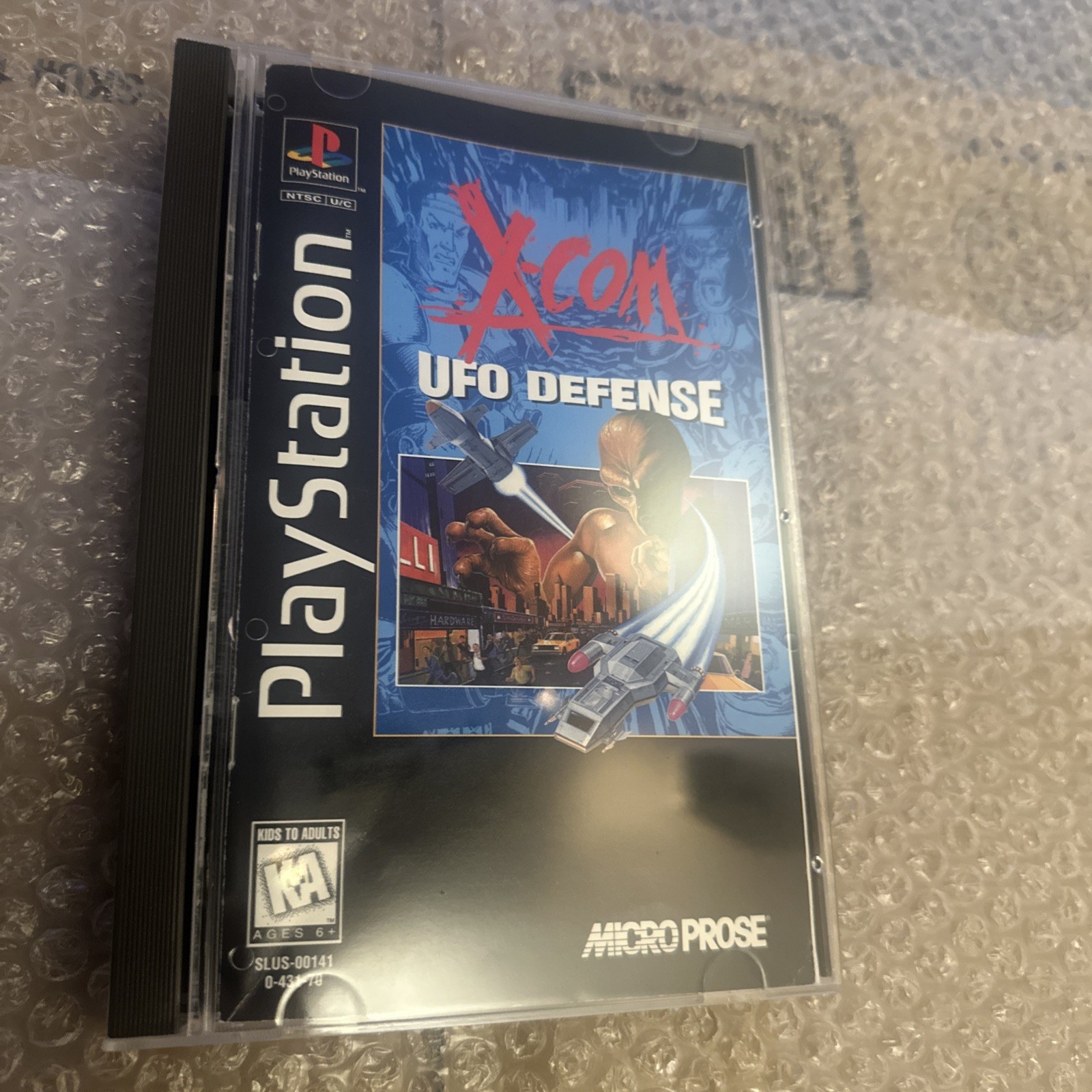 X-COM: UFO Defense PlayStation 1-CIB-w/ Registration Card-VG Cond-Quick Shipping