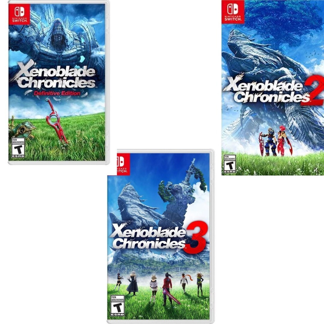 Xenoblade Chronicles: Definitive Edition + 2 + 3 Switch Brand New Game (RPG)