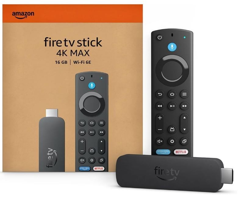 Amazon 🔥 Fire TV Stick 4K Max Wi-Fi 6E Alexa+ AI Search Streaming Device