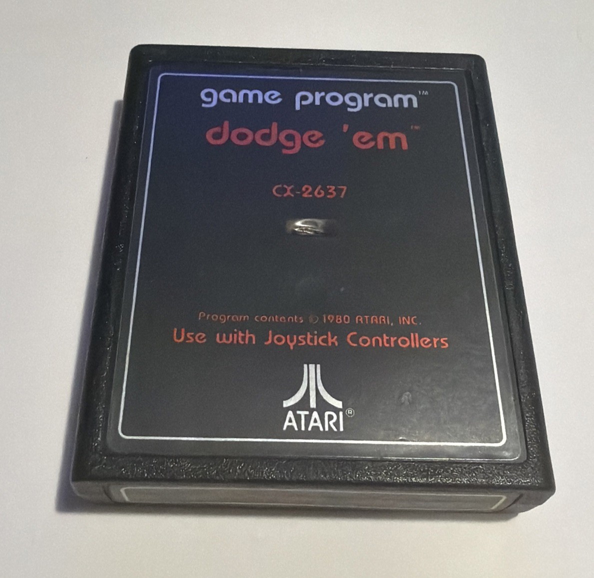 Dodge ‘Em (Atari 2600 1978) Cleaned & Tested