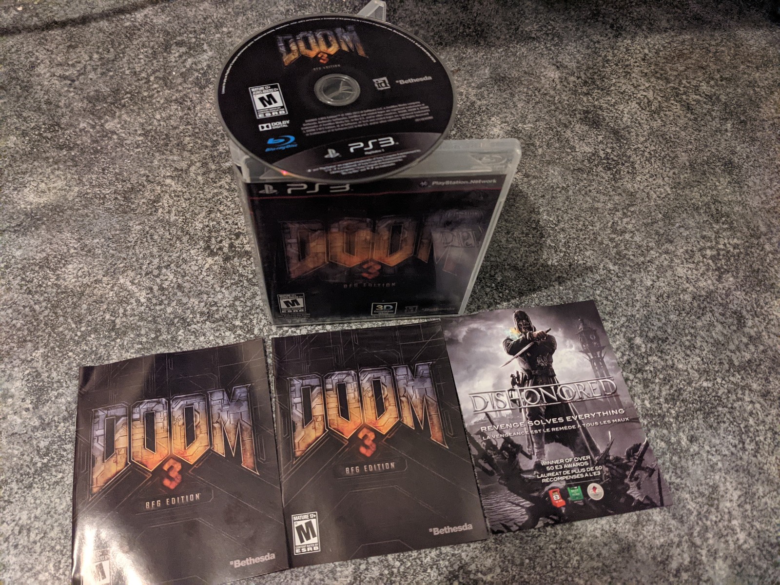 Doom 3 : BFG Edition – CIB Complete (Like NEW!!) Survival Horror MINT 💿