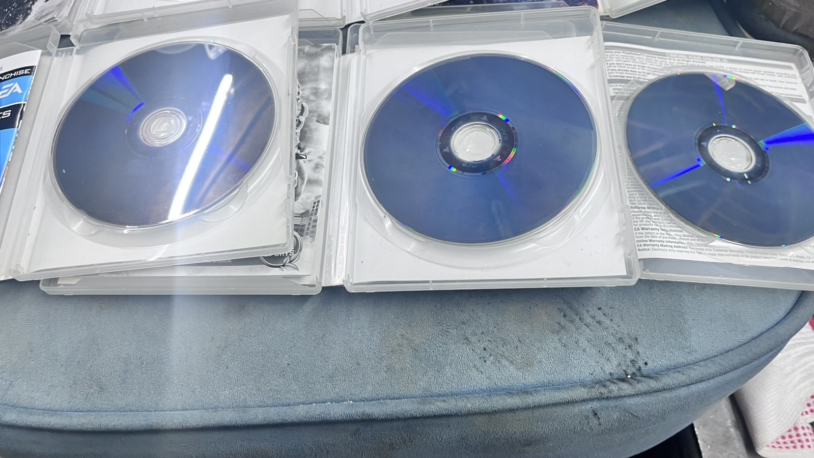 10GAME BUNDLE DISC SONY PLAYSTATION 3NFL MADDEN CALL OF DUTY UFC FIGHT NIGHT MLB
