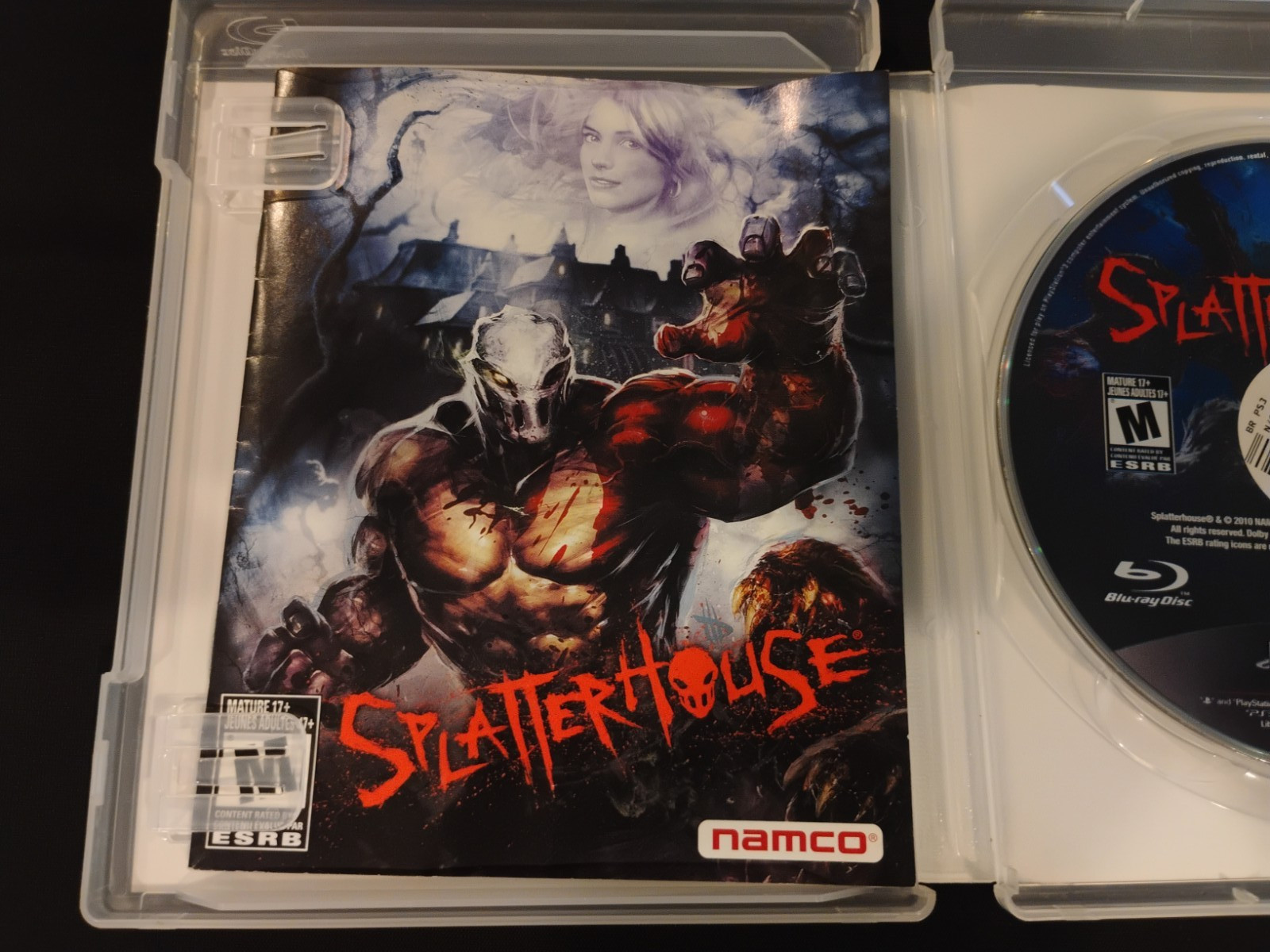 Splatterhouse (Sony PlayStation 3 PS3) Complete CIB W / Manual TESTED VGC