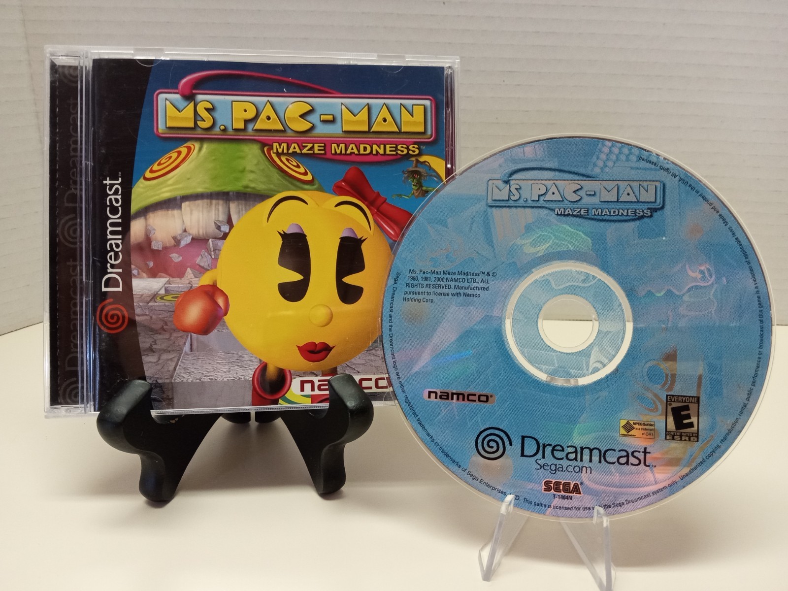 Ms. Pac-Man: Maze Madness Sega Dreamcast 2000 CIB w registration Original Owner