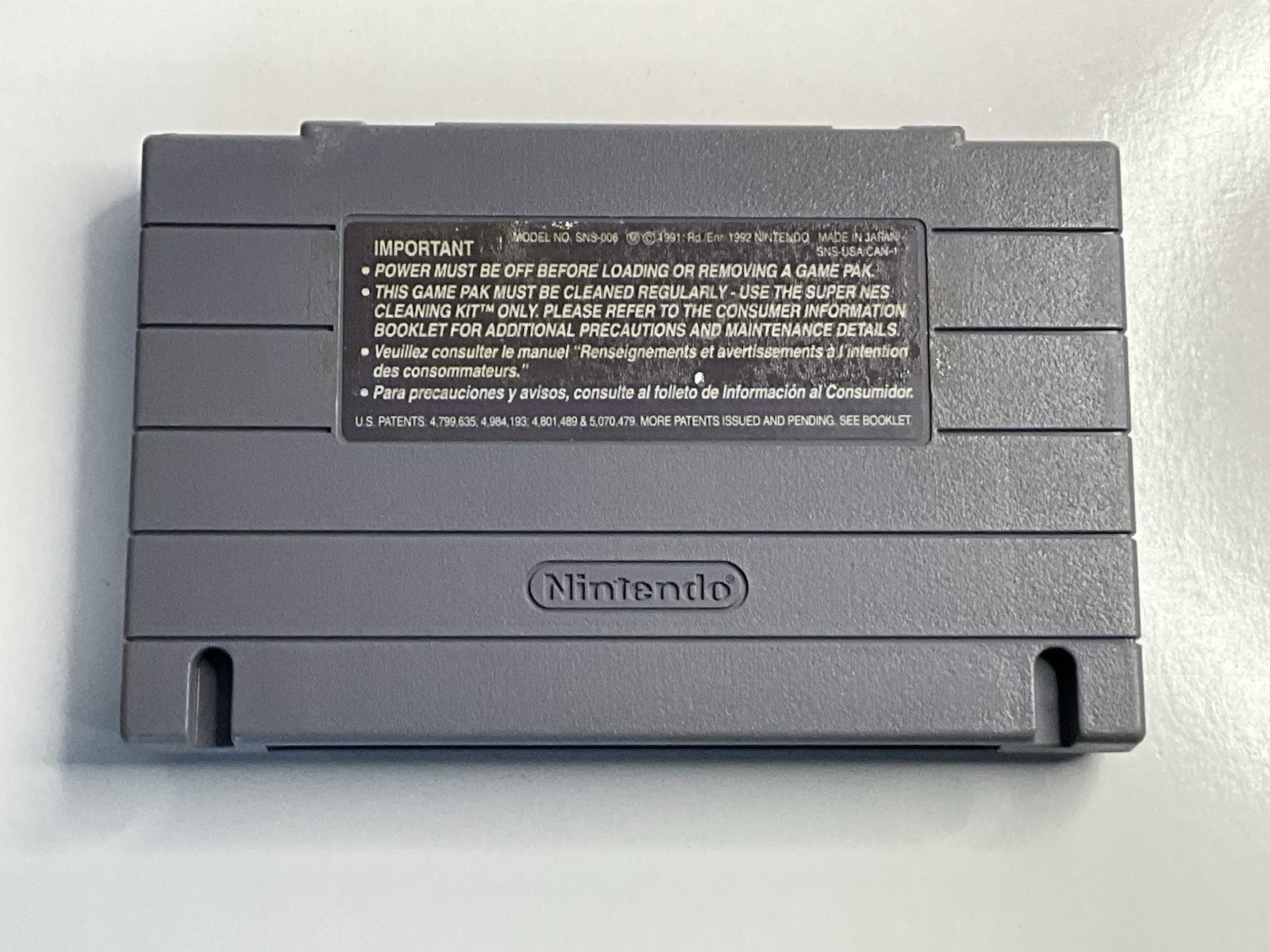 SNES Super Slam Dunk Super Nintendo Cartridge Tested Working