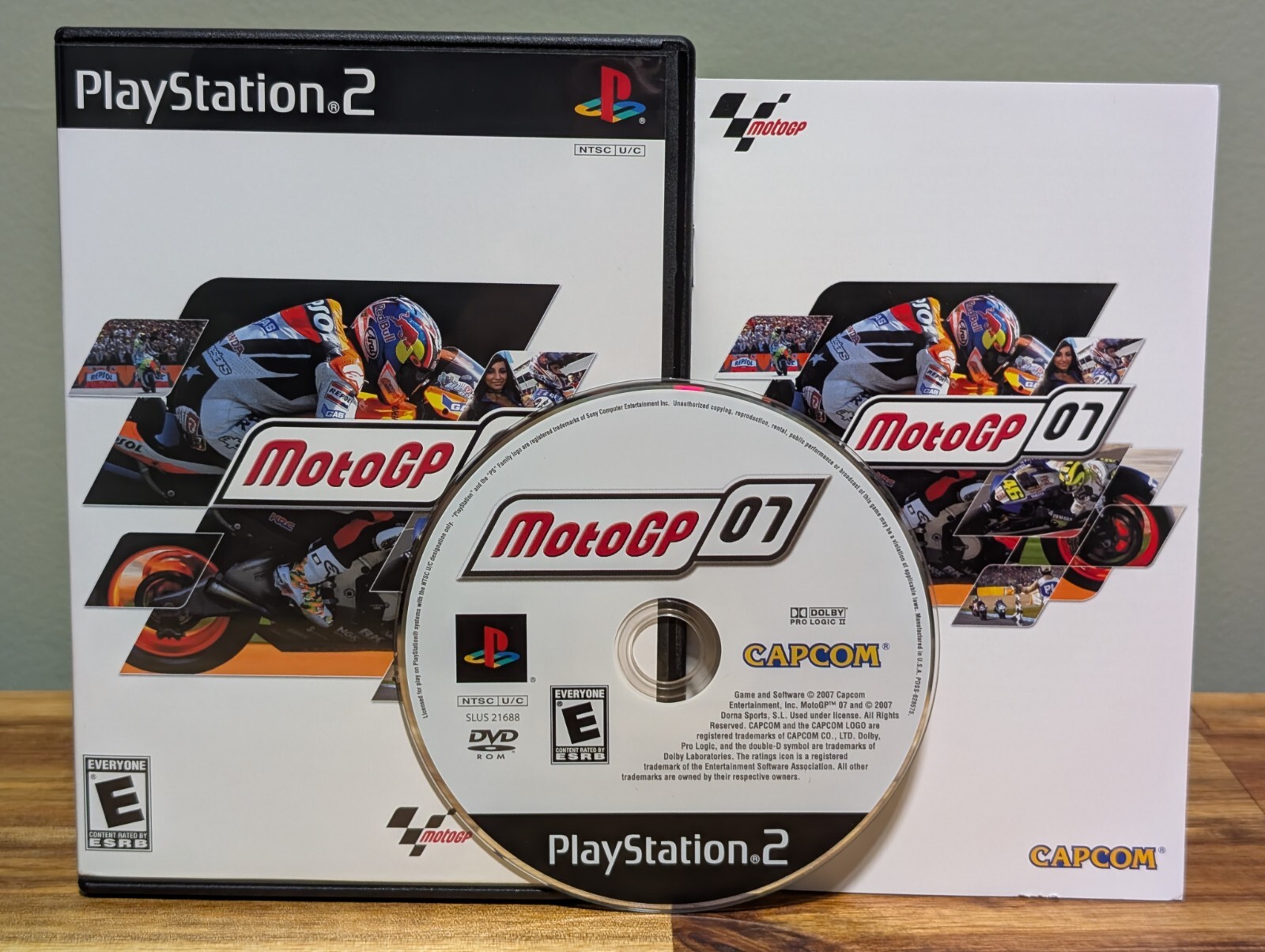 MotoGP 07 (Sony PlayStation 2, 2007) Used PS2 Game Complete – Near Mint Disc!