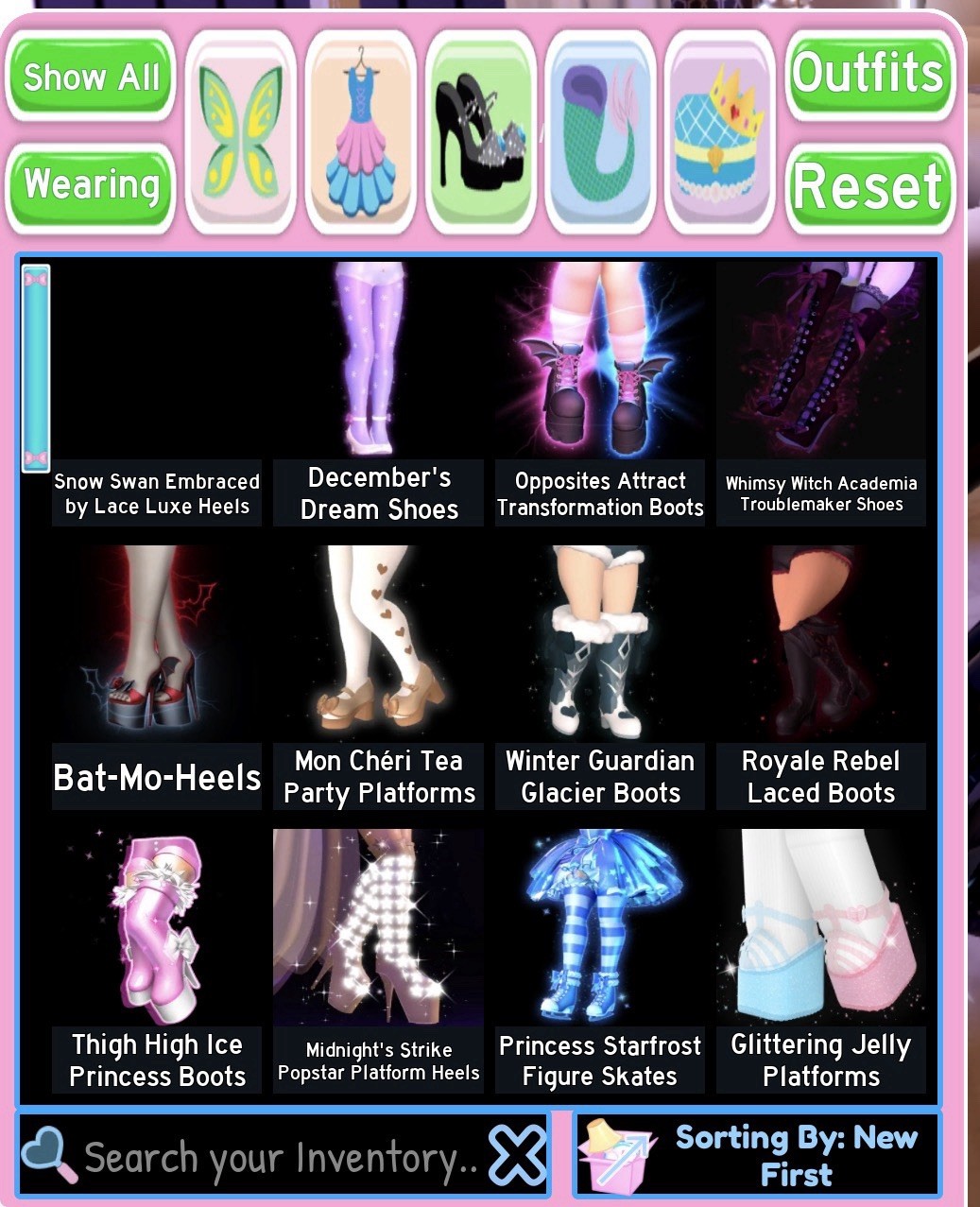 Royale High Roblox Inventory (Sets, Accessories, Skirts, Shoes, and More!)
