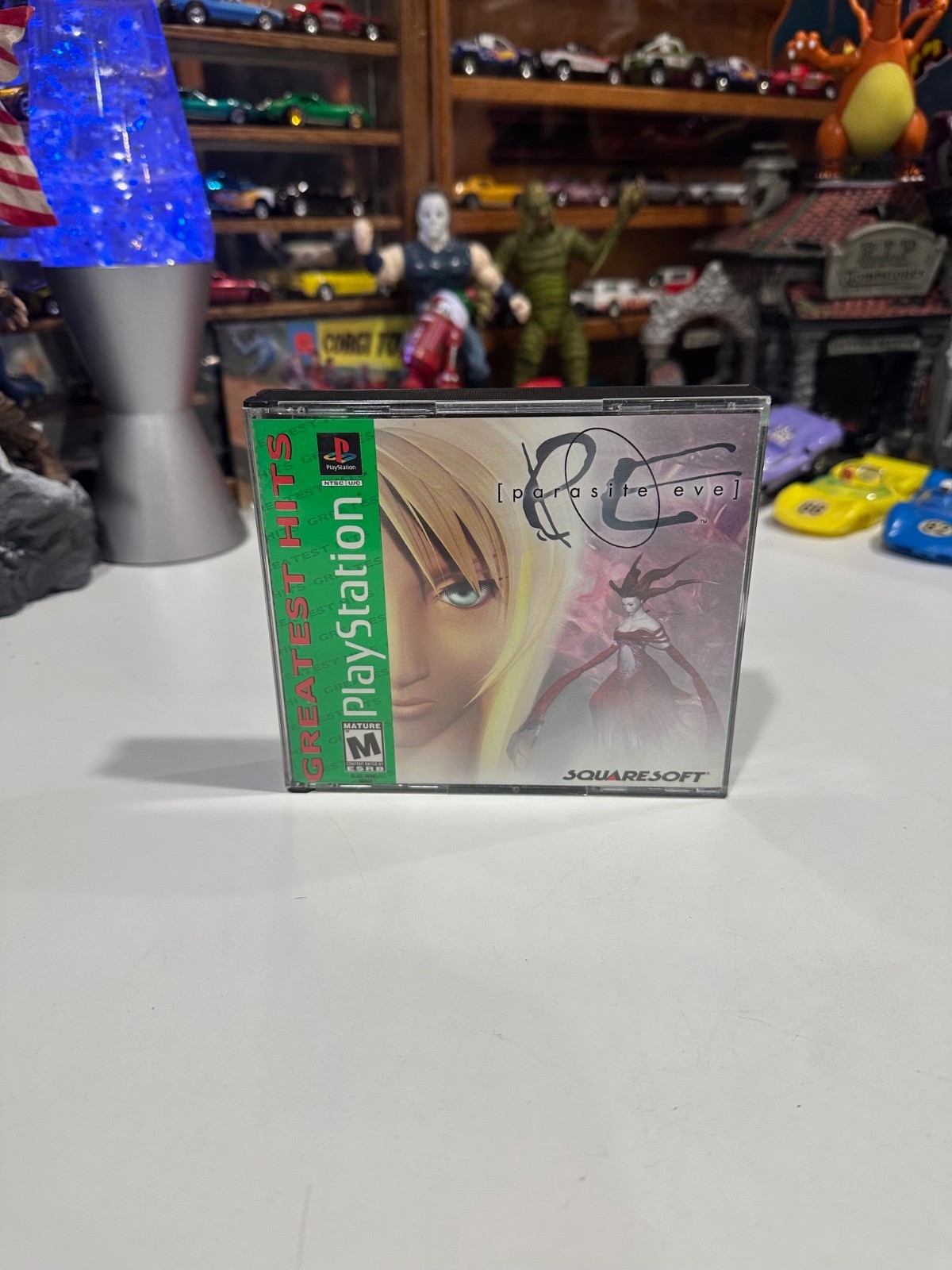 Parasite Eve Greatest Hits PS1 Complete Square Soft Pre-Owned Excellent + Bonus