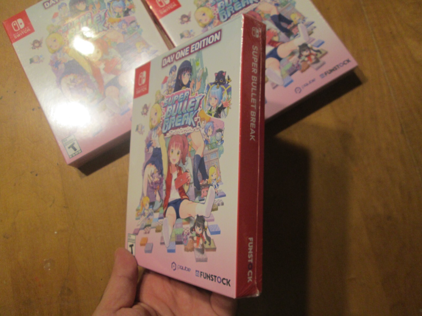 SUPER BULLET BREAK DAY ONE EDITION NINTENDO SWITCH BLACKCAT’S BOOK NEW SEALED US