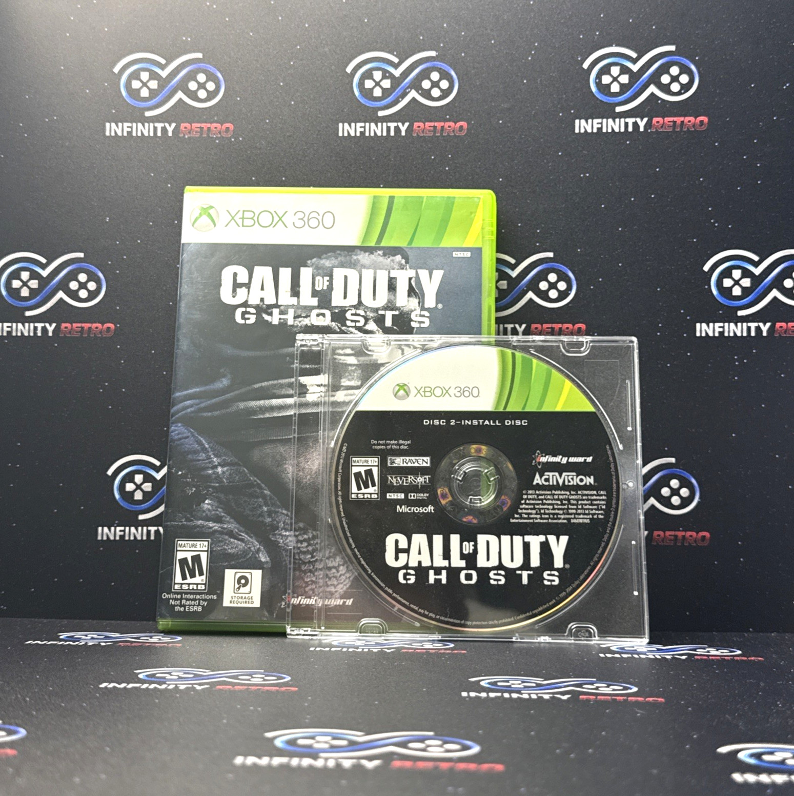 Call of Duty: Ghosts Microsoft Xbox 360 Refurbished & Tested Free Shipping