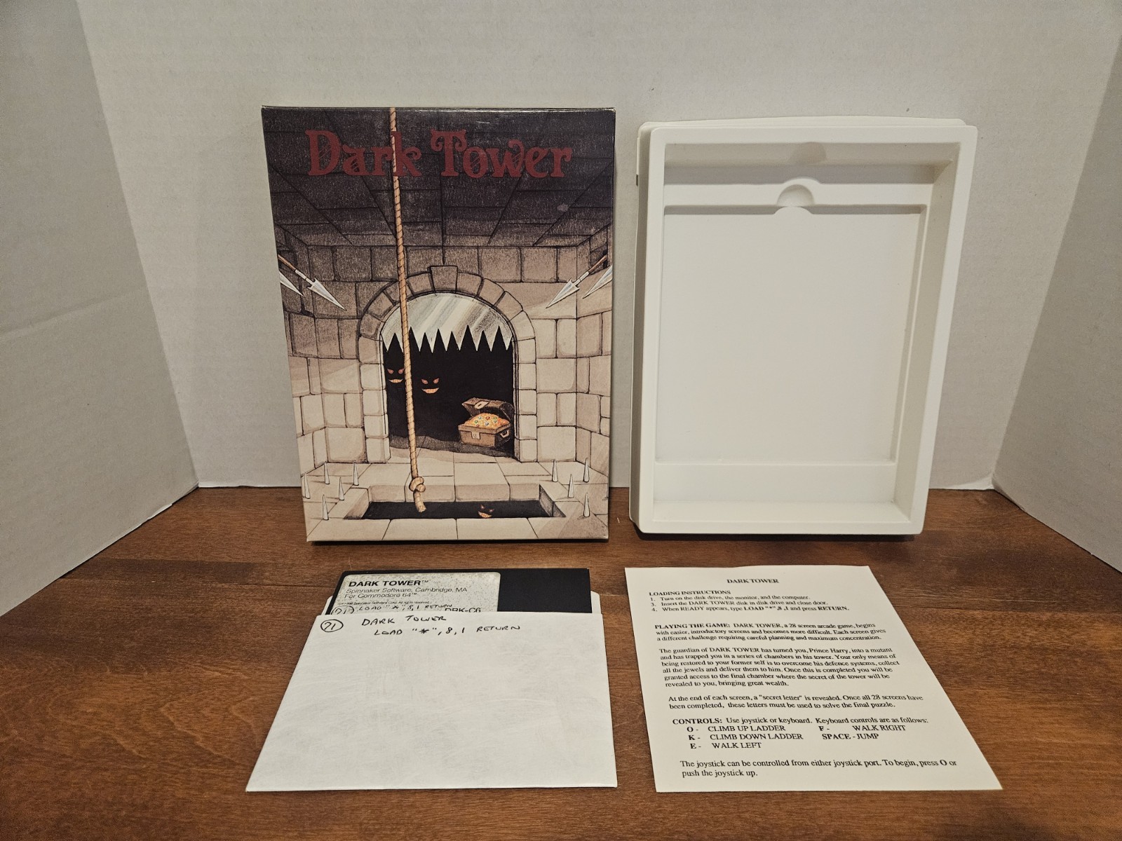 DARK TOWER (Commodore 64) — Spinnaker Games 1984 Complete!