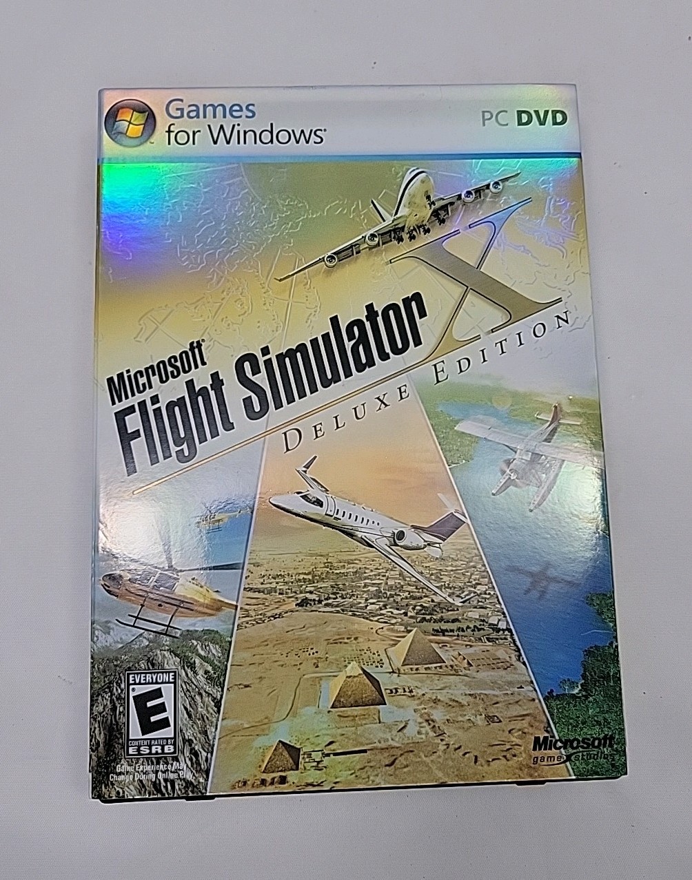 Microsoft Flight Simulator X: Deluxe Edition Windows / PC 2006 CIB with Manual